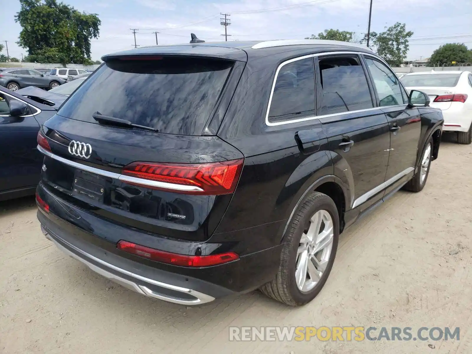 4 Фотография поврежденного автомобиля WA1LXAF73LD002173 AUDI Q7 2020