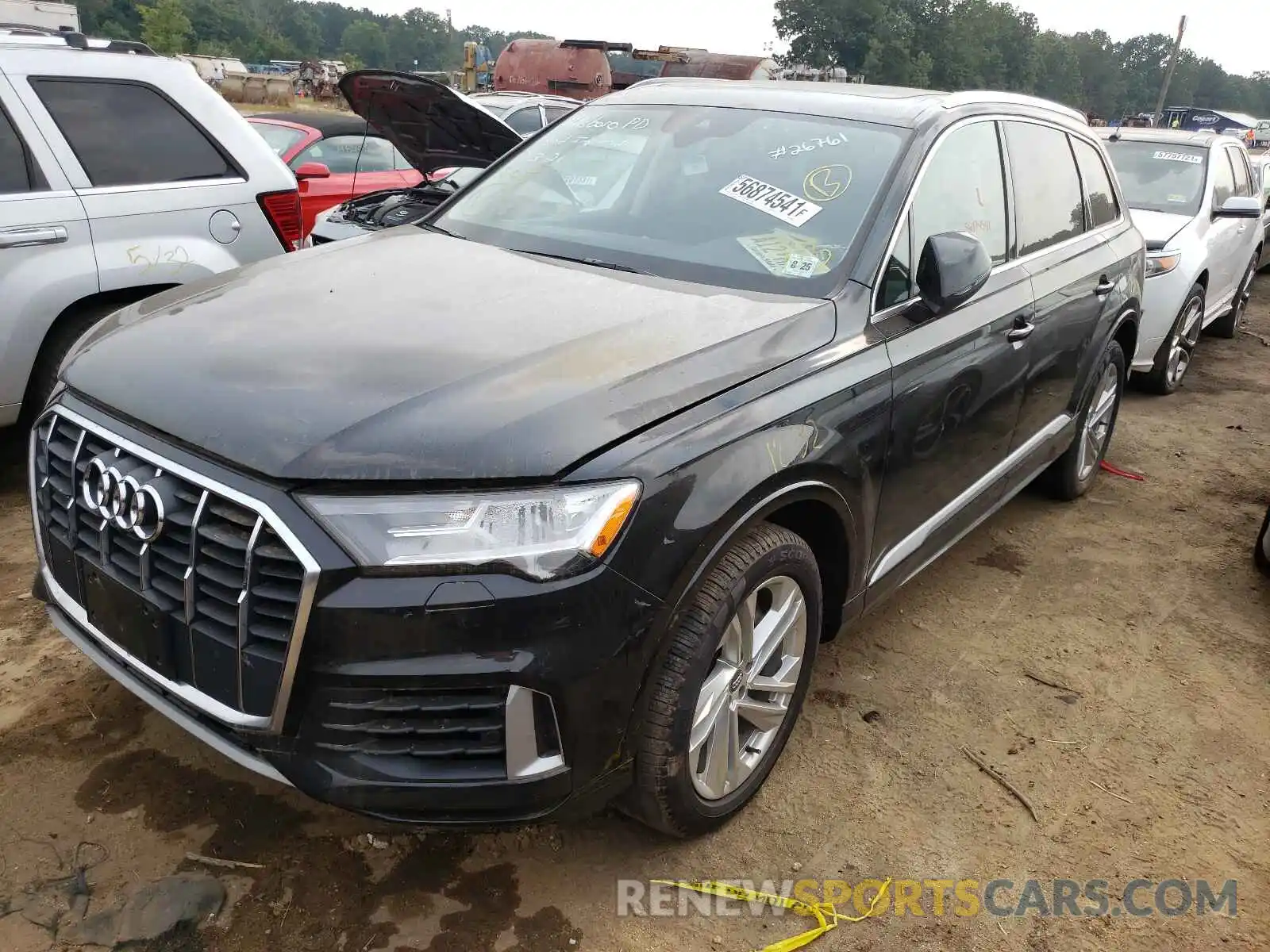 2 Фотография поврежденного автомобиля WA1LXAF73LD006269 AUDI Q7 2020