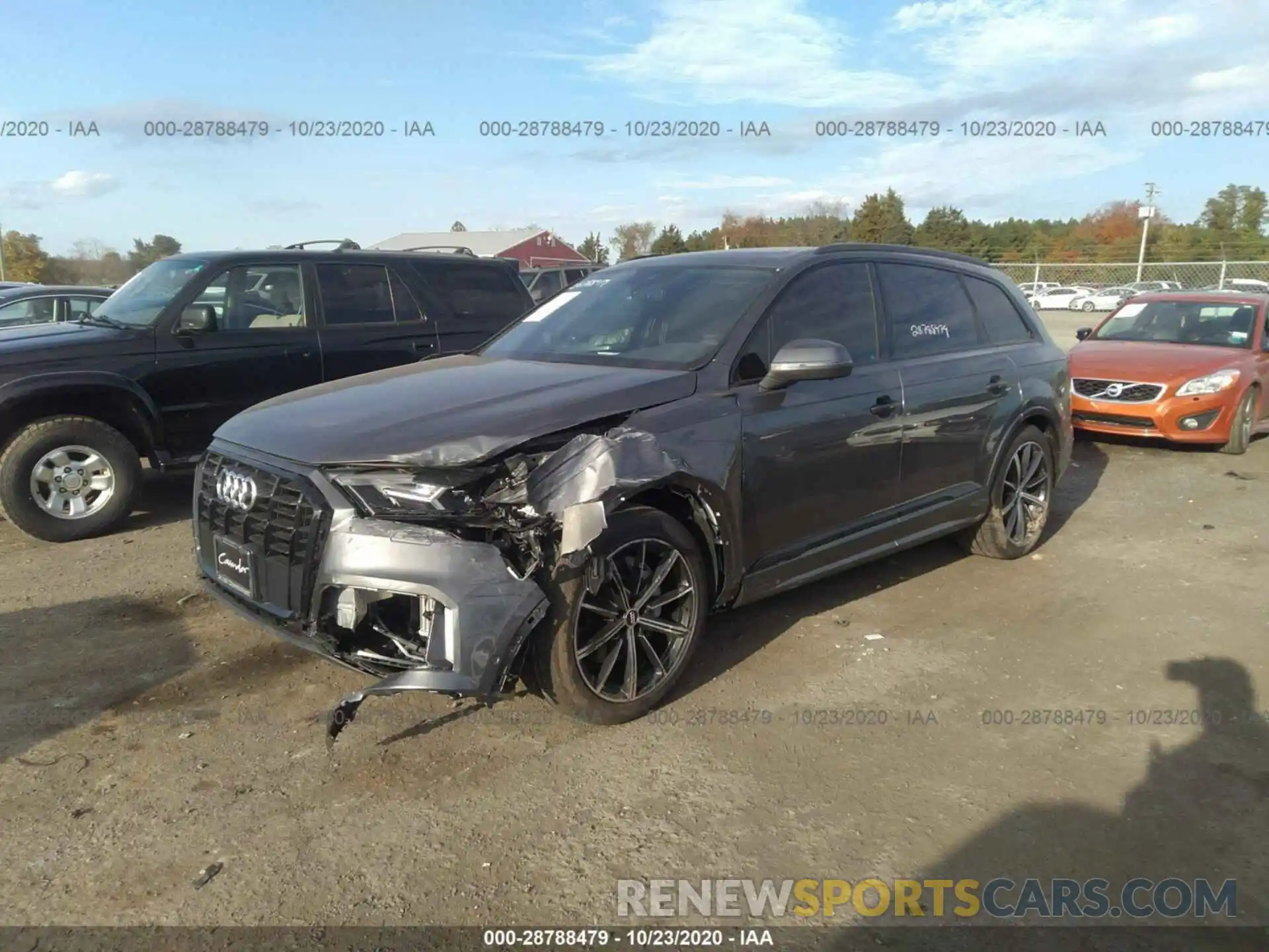 2 Photograph of a damaged car WA1LXAF73LD012816 AUDI Q7 2020