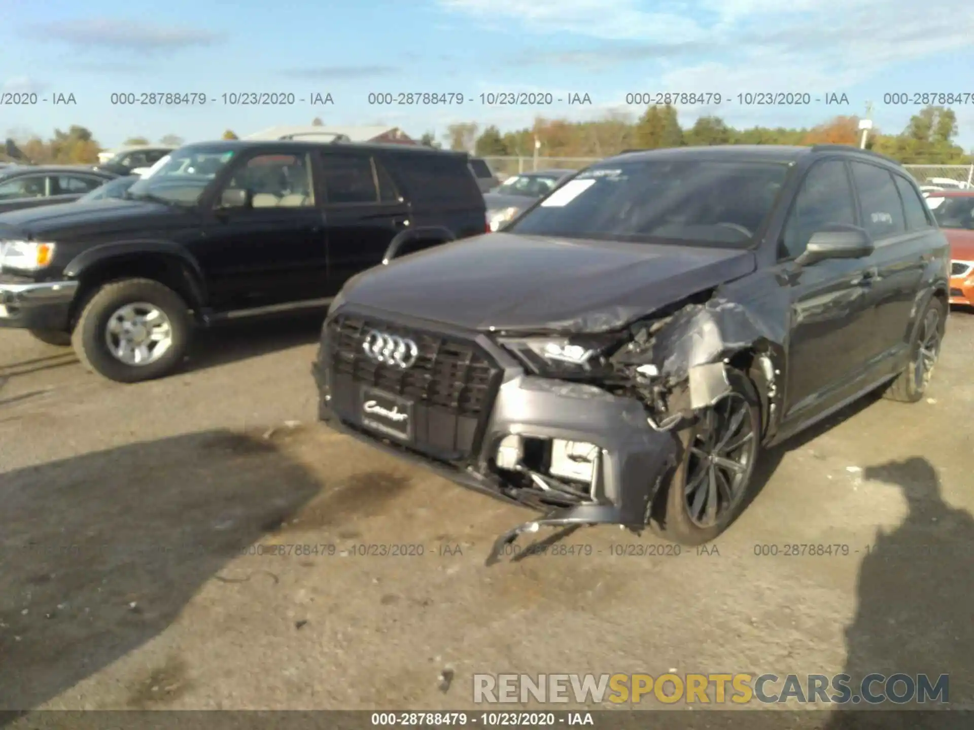 6 Photograph of a damaged car WA1LXAF73LD012816 AUDI Q7 2020