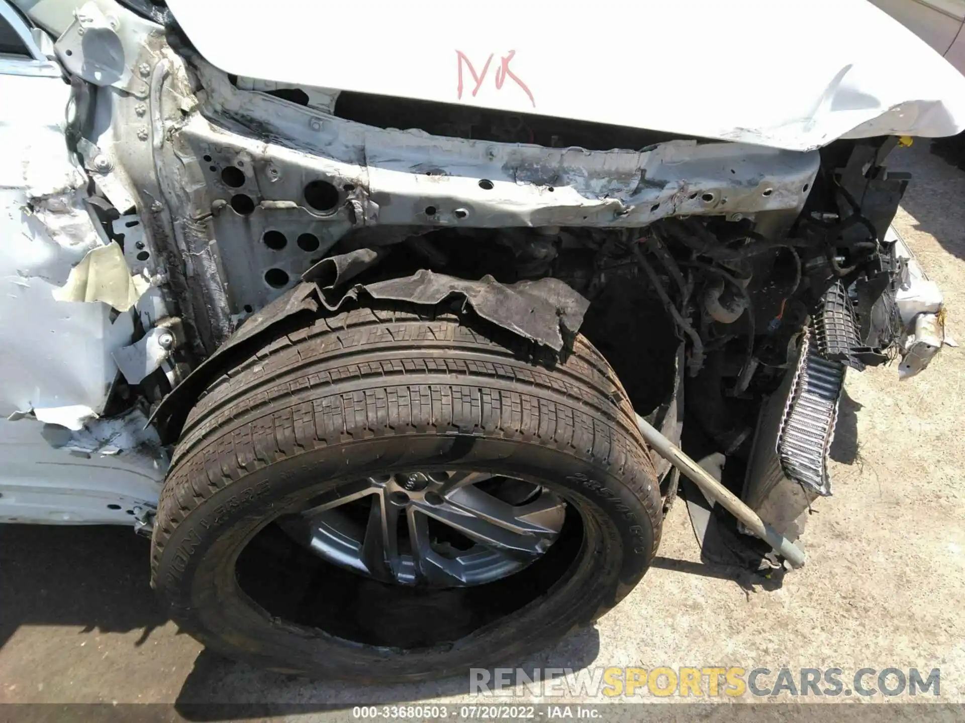 13 Photograph of a damaged car WA1LXAF75LD000571 AUDI Q7 2020