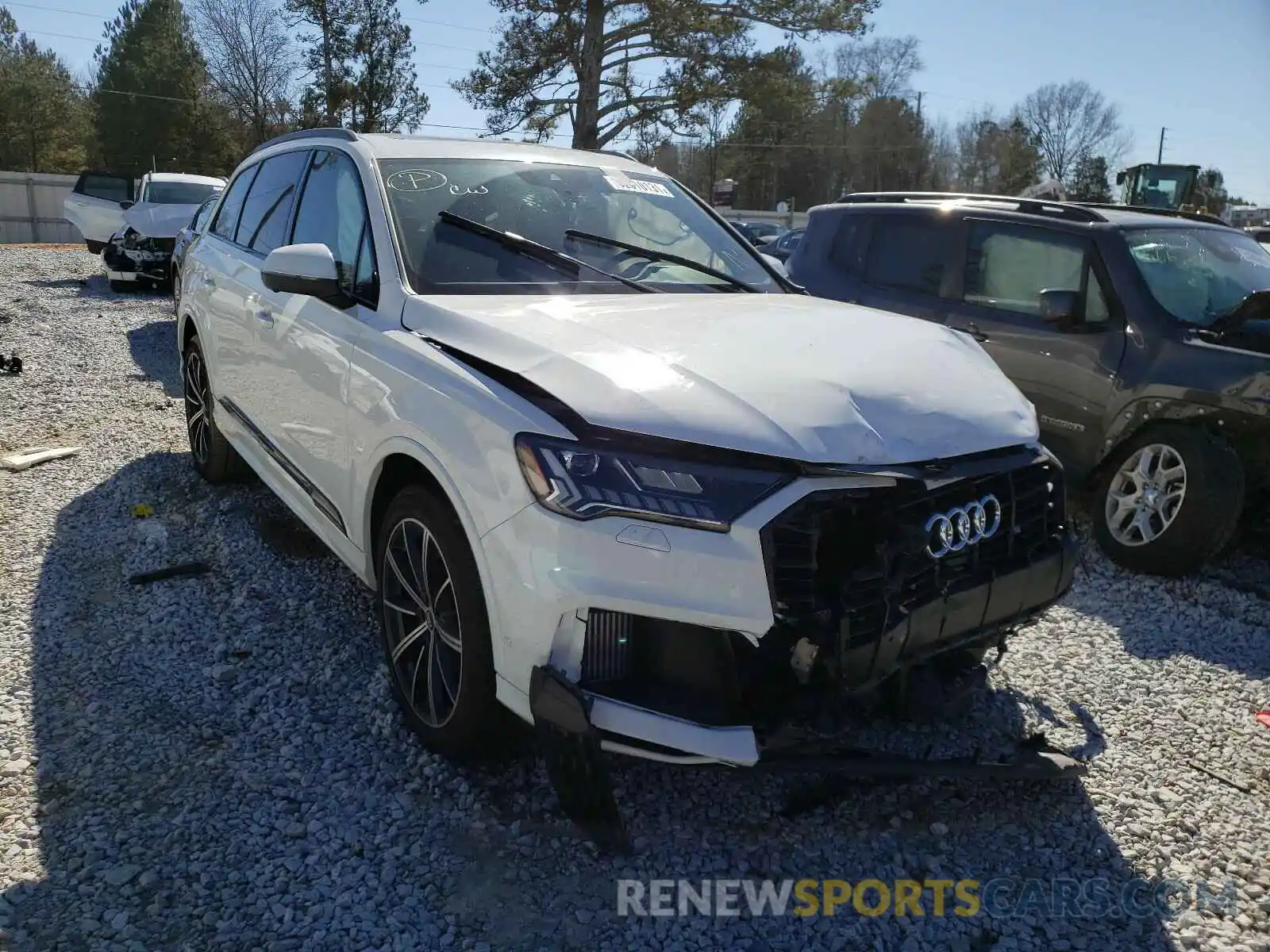 1 Photograph of a damaged car WA1LXAF76LD004936 AUDI Q7 2020