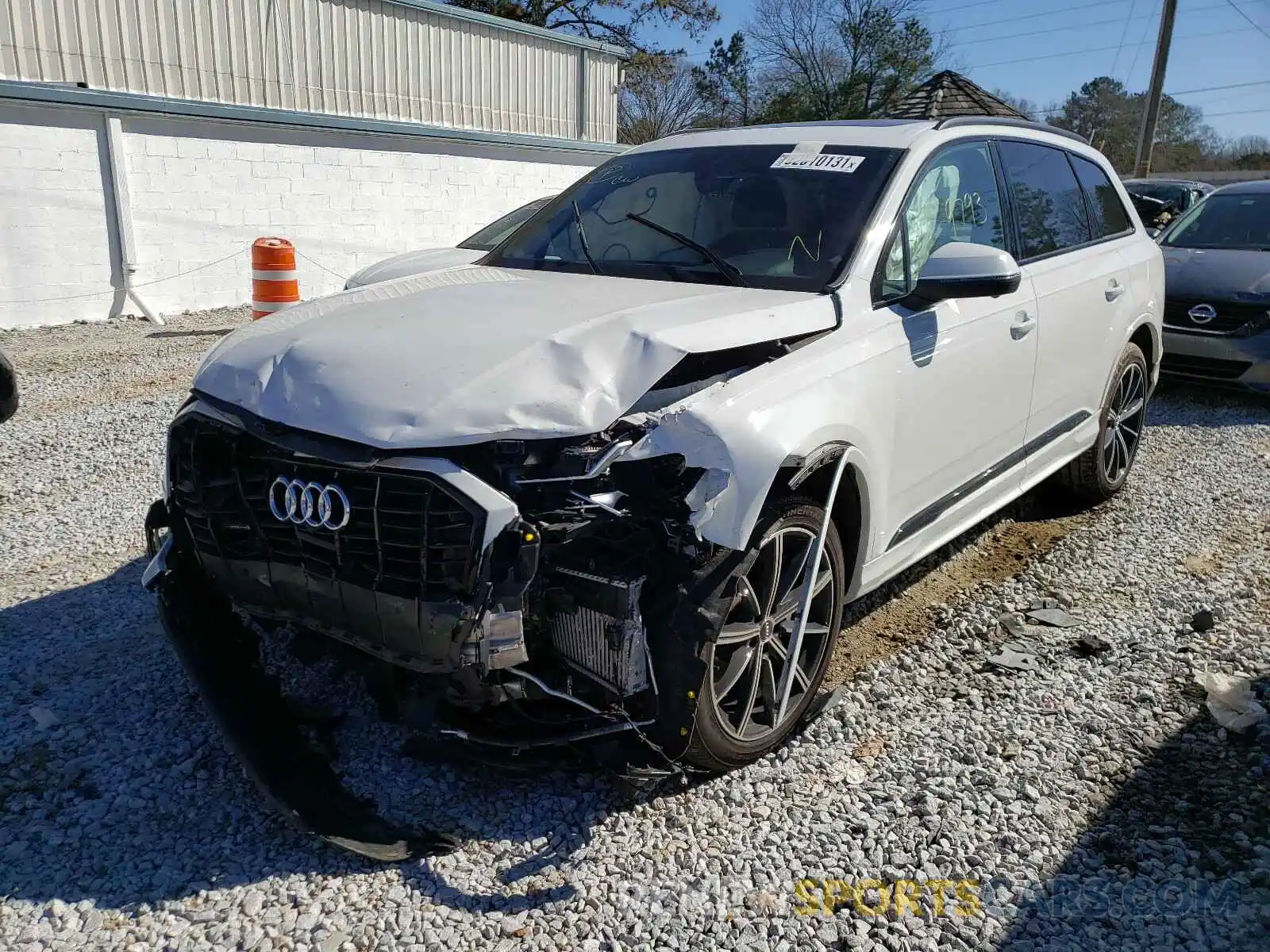 2 Photograph of a damaged car WA1LXAF76LD004936 AUDI Q7 2020