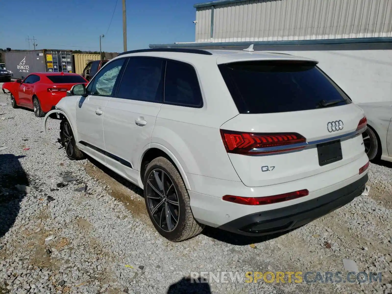 3 Фотография поврежденного автомобиля WA1LXAF76LD004936 AUDI Q7 2020