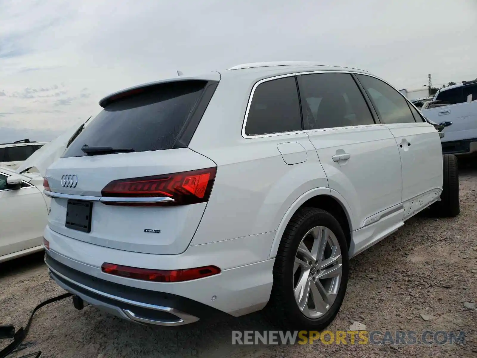 4 Фотография поврежденного автомобиля WA1LXAF76LD008193 AUDI Q7 2020