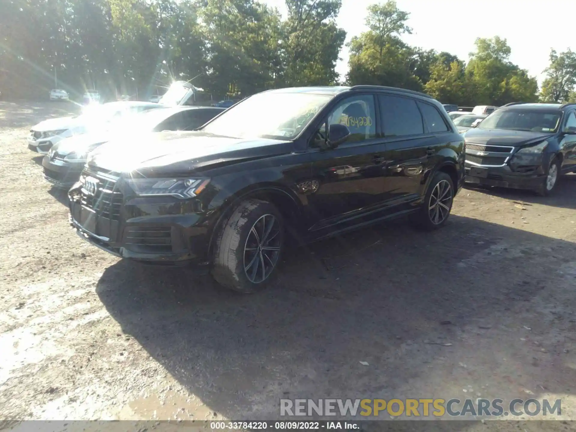 2 Фотография поврежденного автомобиля WA1LXAF76LD010445 AUDI Q7 2020