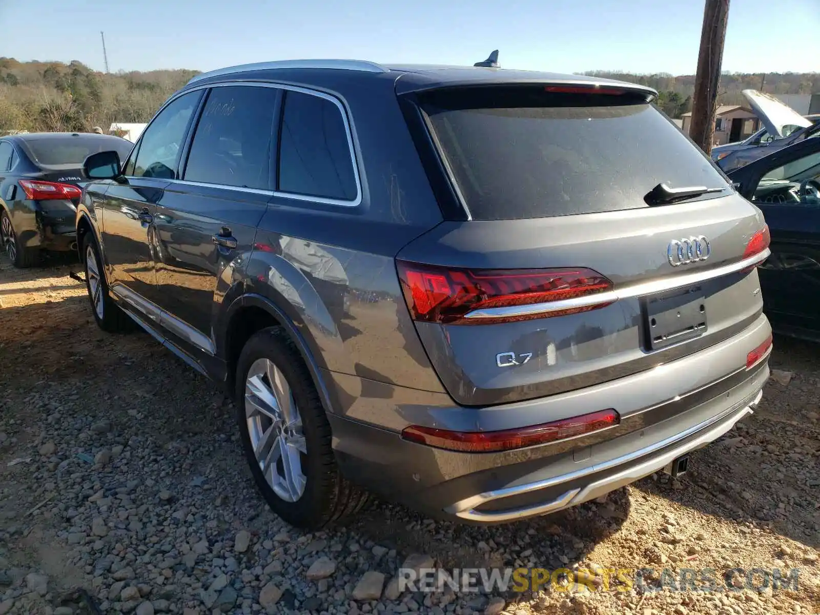 3 Фотография поврежденного автомобиля WA1LXAF77LD000393 AUDI Q7 2020