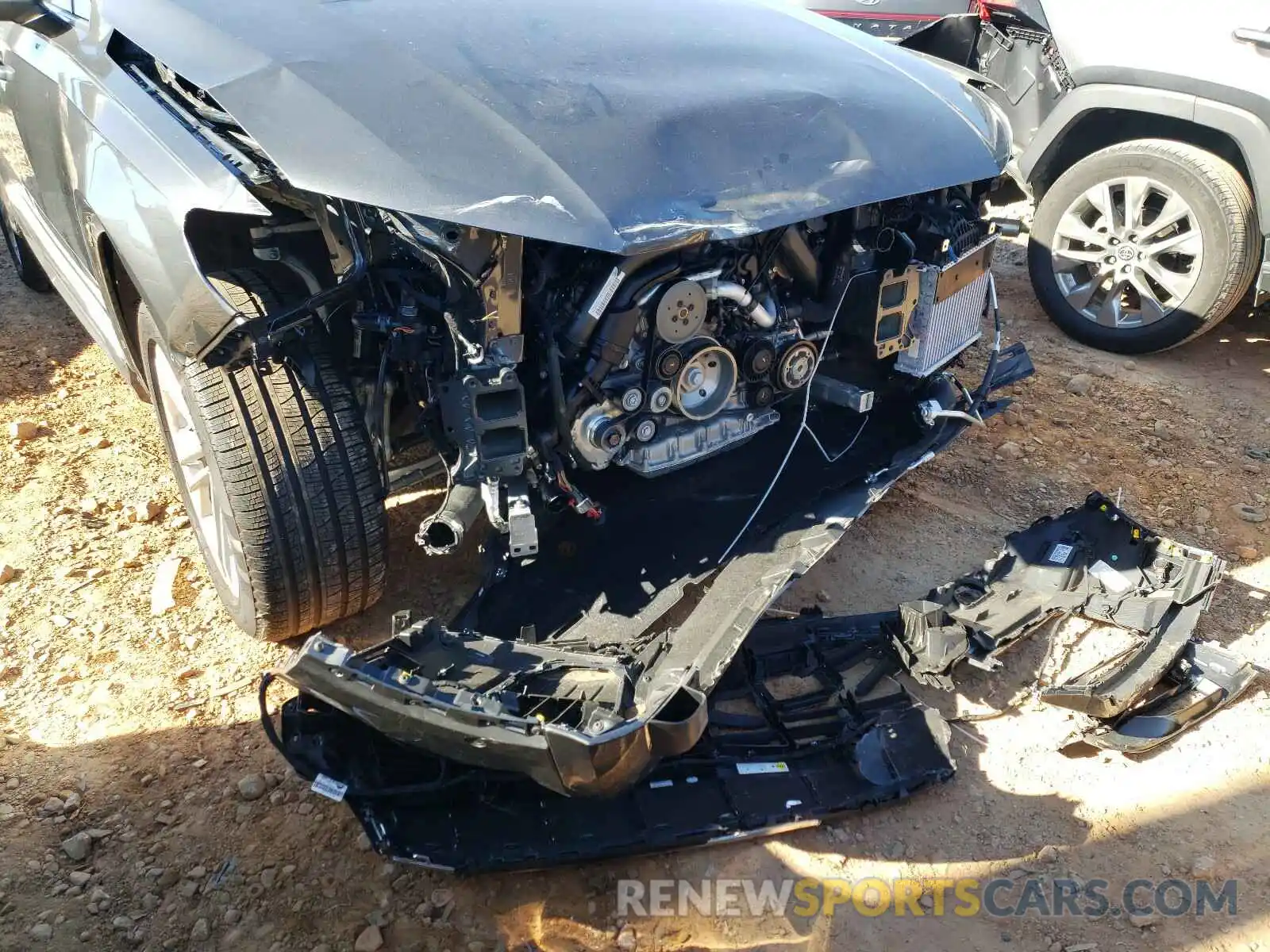 9 Фотография поврежденного автомобиля WA1LXAF77LD000393 AUDI Q7 2020