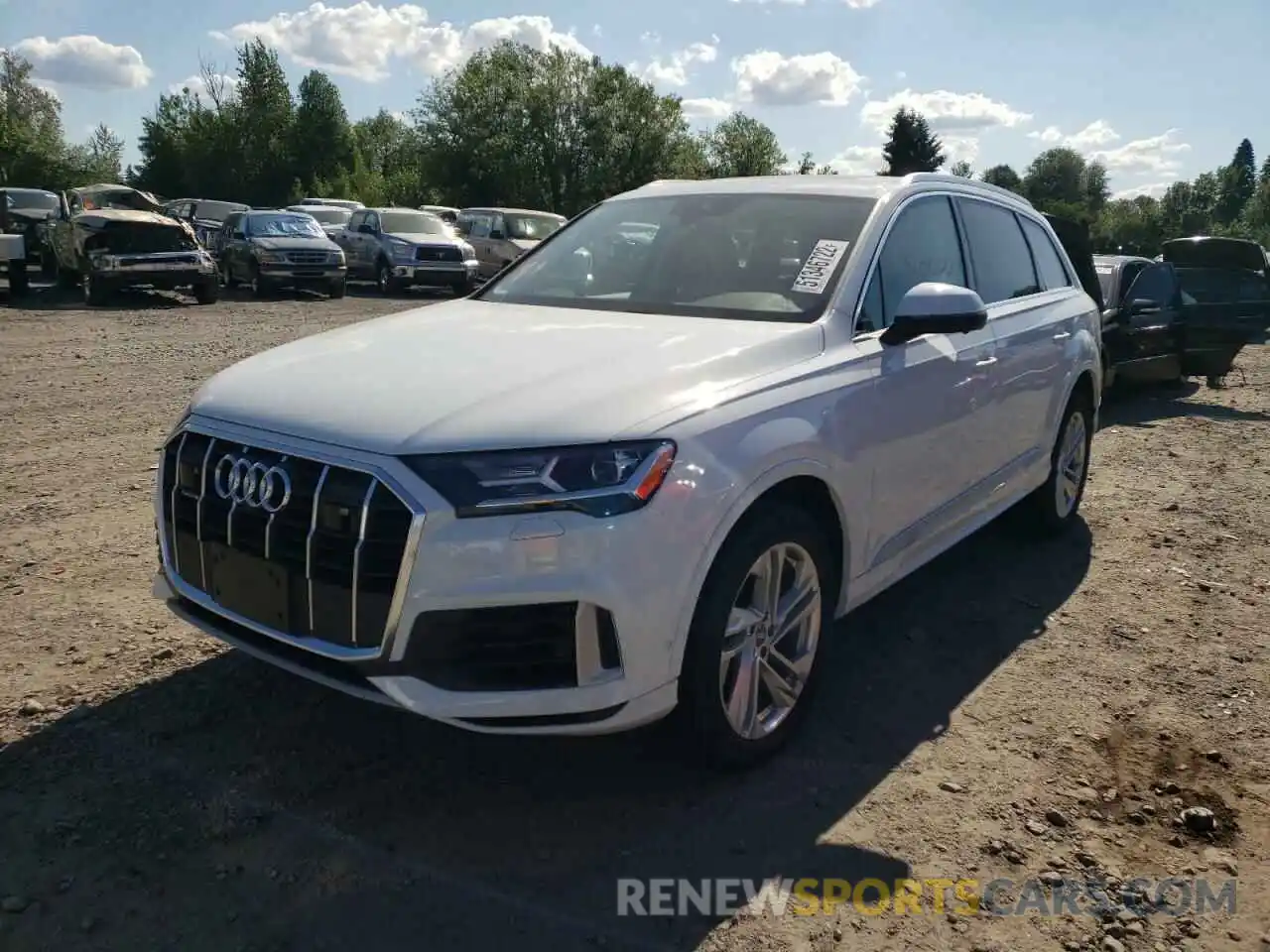 2 Photograph of a damaged car WA1LXAF77LD003763 AUDI Q7 2020