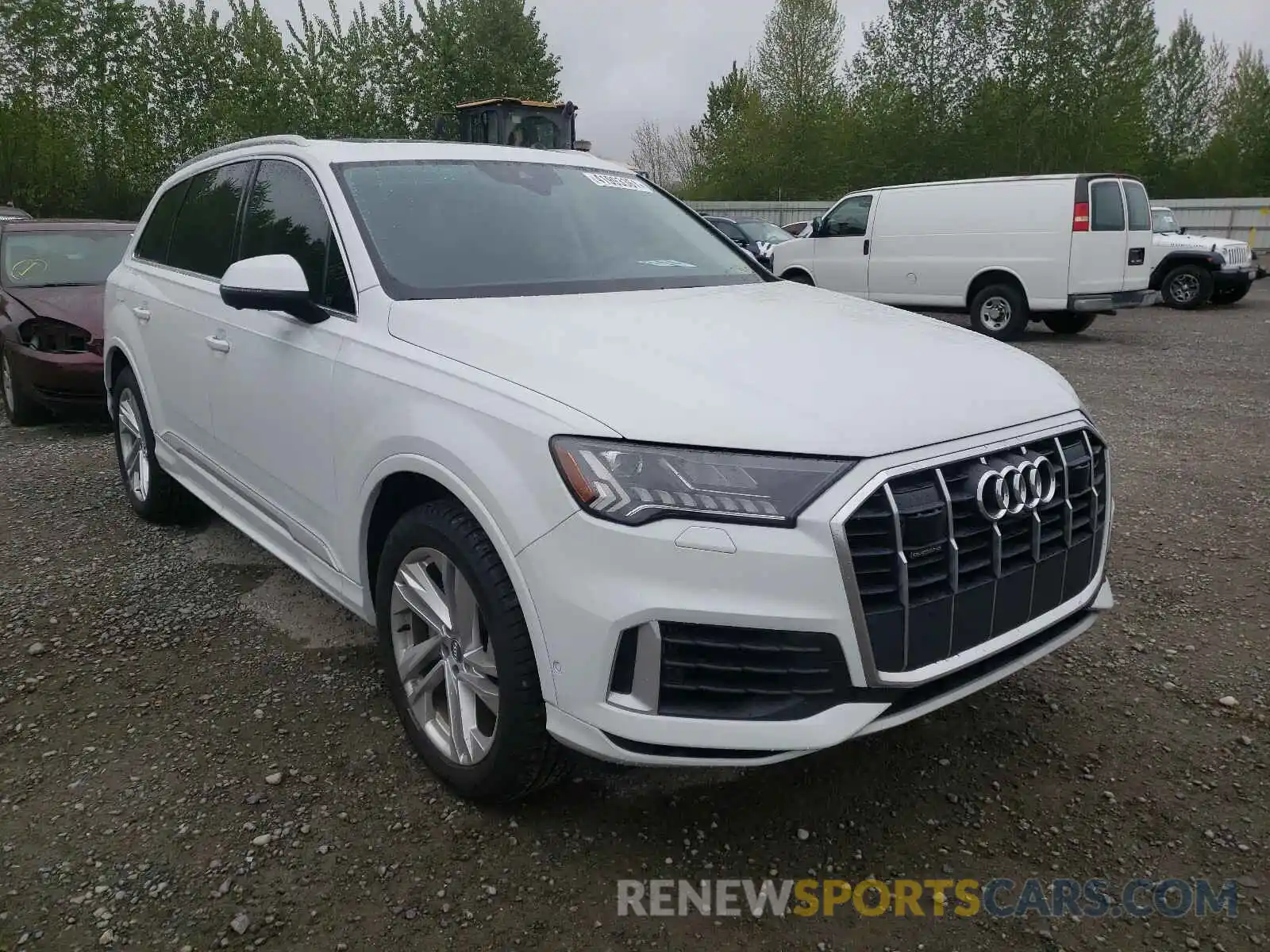 1 Фотография поврежденного автомобиля WA1LXAF78LD003044 AUDI Q7 2020