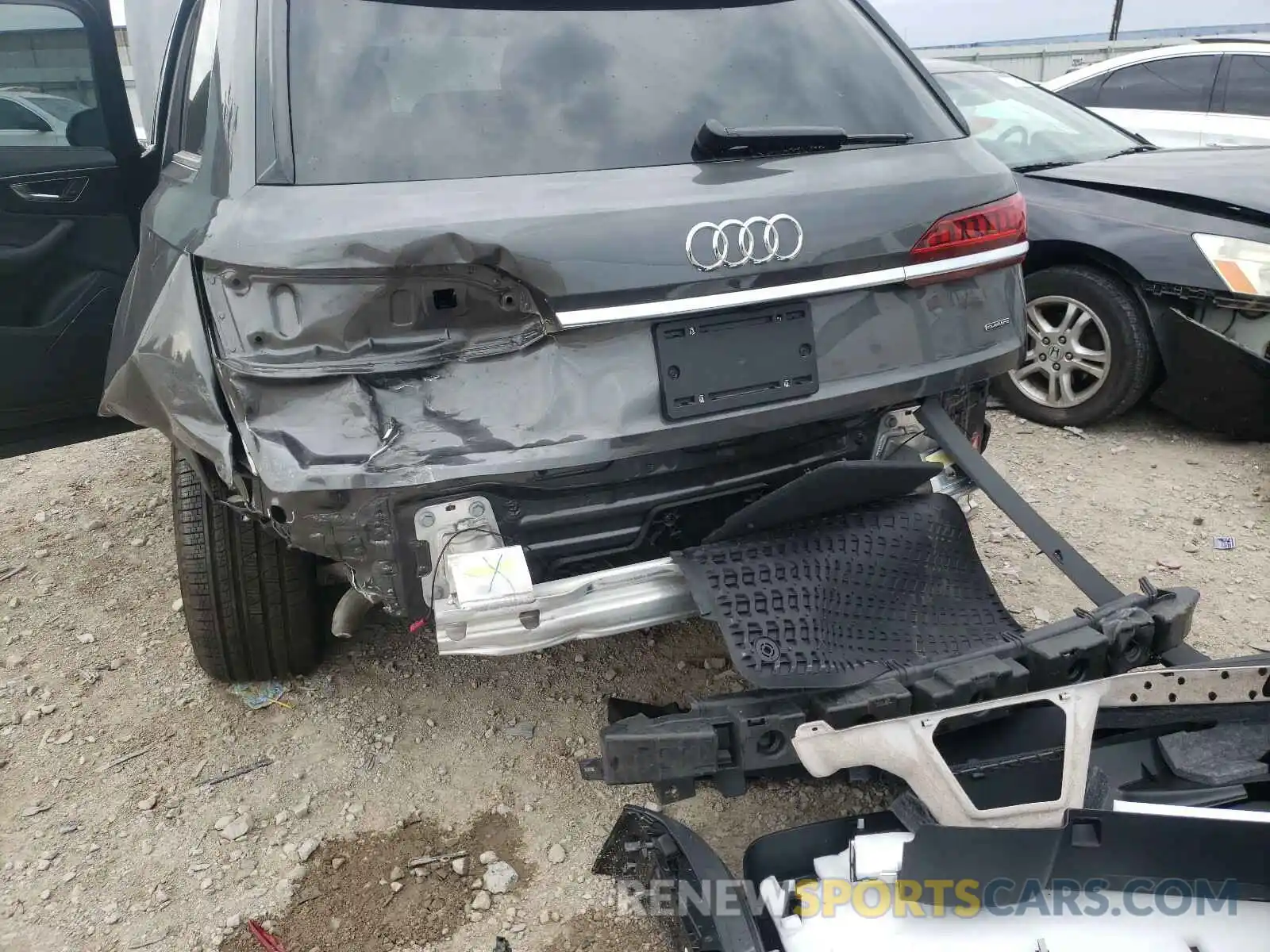 9 Фотография поврежденного автомобиля WA1LXAF78LD004131 AUDI Q7 2020