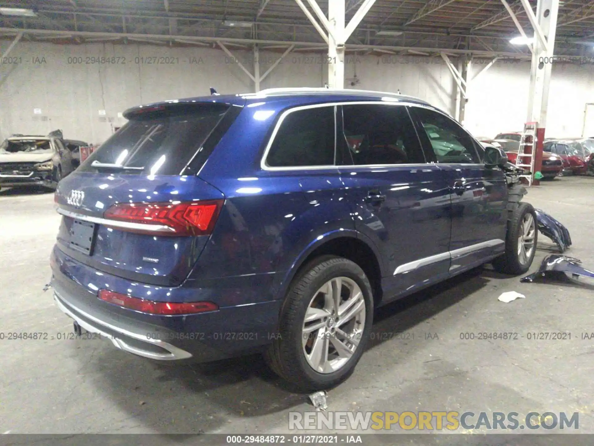 4 Photograph of a damaged car WA1LXAF78LD005103 AUDI Q7 2020