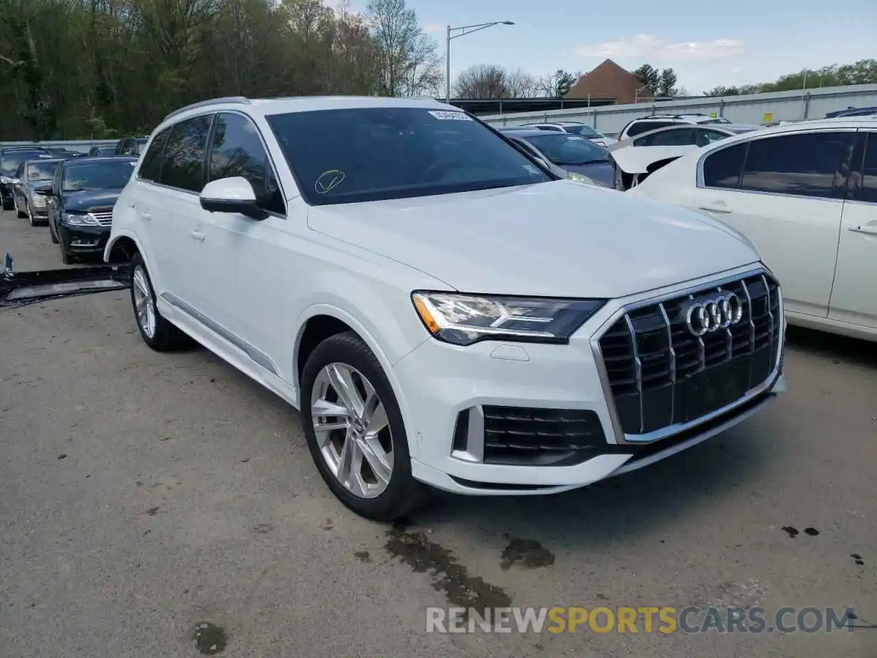 1 Фотография поврежденного автомобиля WA1LXAF78LD010382 AUDI Q7 2020