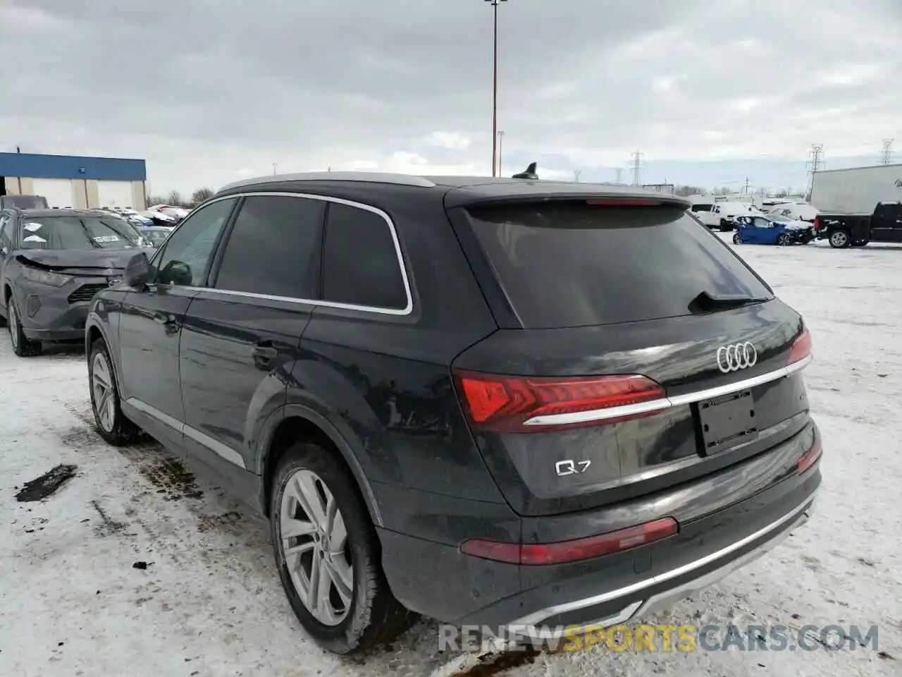 3 Фотография поврежденного автомобиля WA1LXAF79LD002601 AUDI Q7 2020