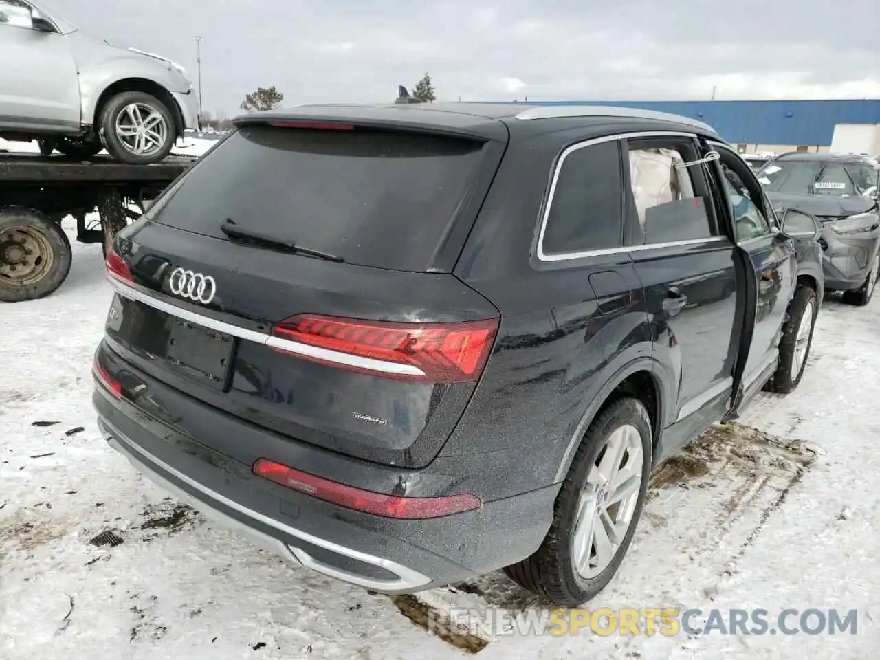 4 Photograph of a damaged car WA1LXAF79LD002601 AUDI Q7 2020