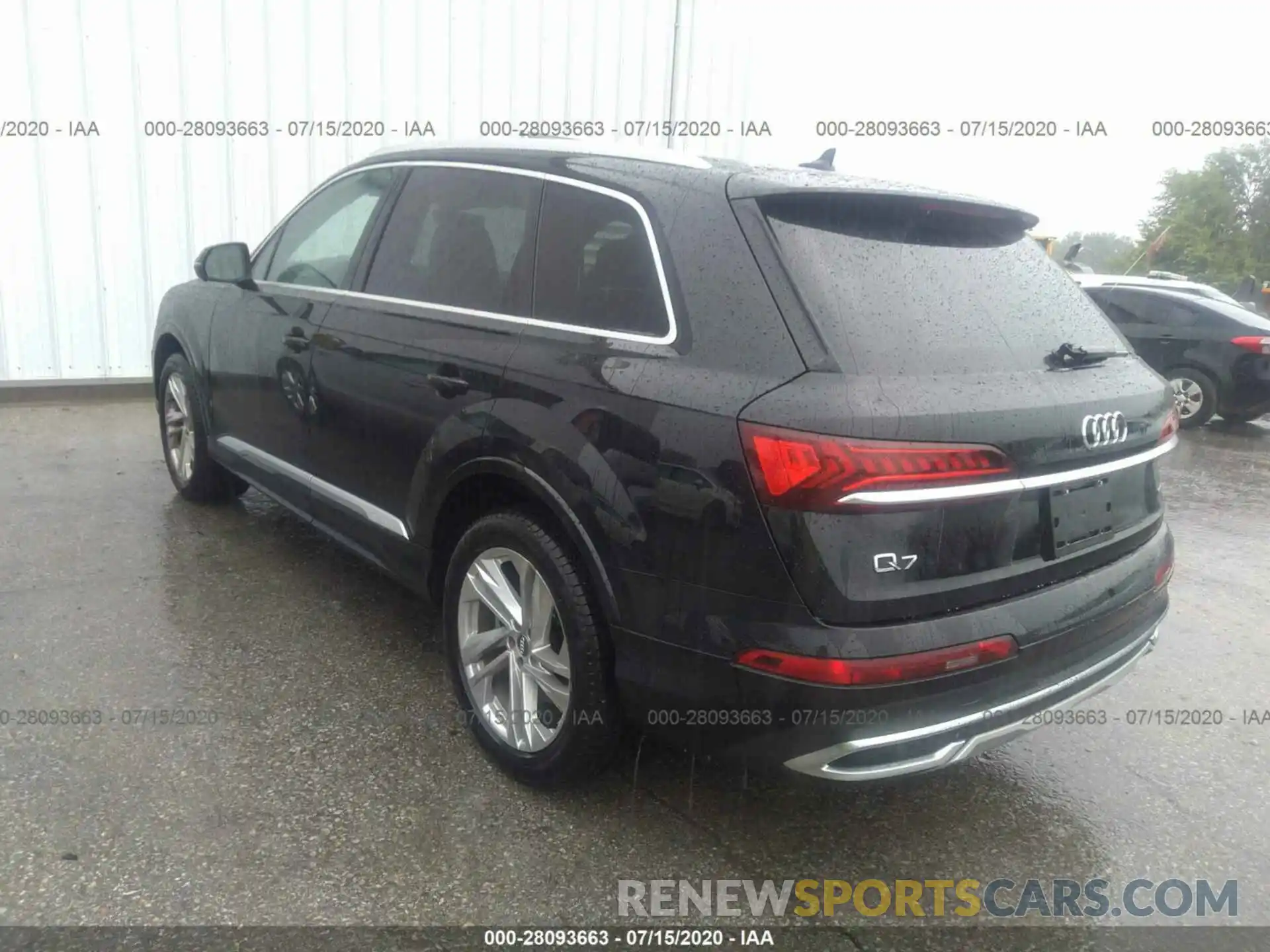 3 Фотография поврежденного автомобиля WA1LXAF79LD003263 AUDI Q7 2020