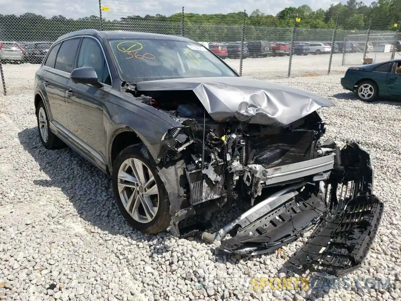 1 Photograph of a damaged car WA1LXAF79LD005806 AUDI Q7 2020