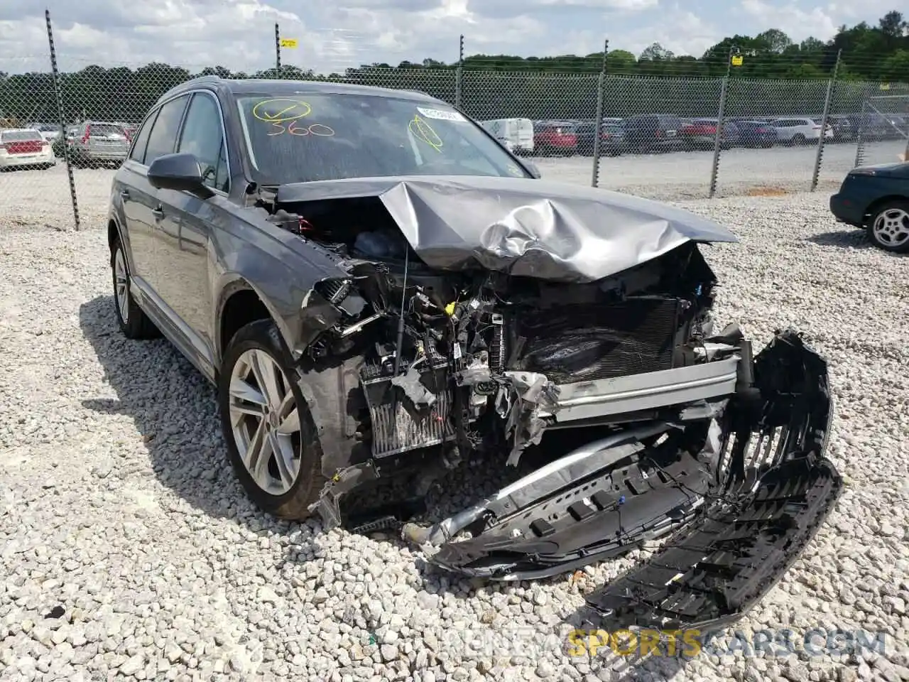 9 Photograph of a damaged car WA1LXAF79LD005806 AUDI Q7 2020