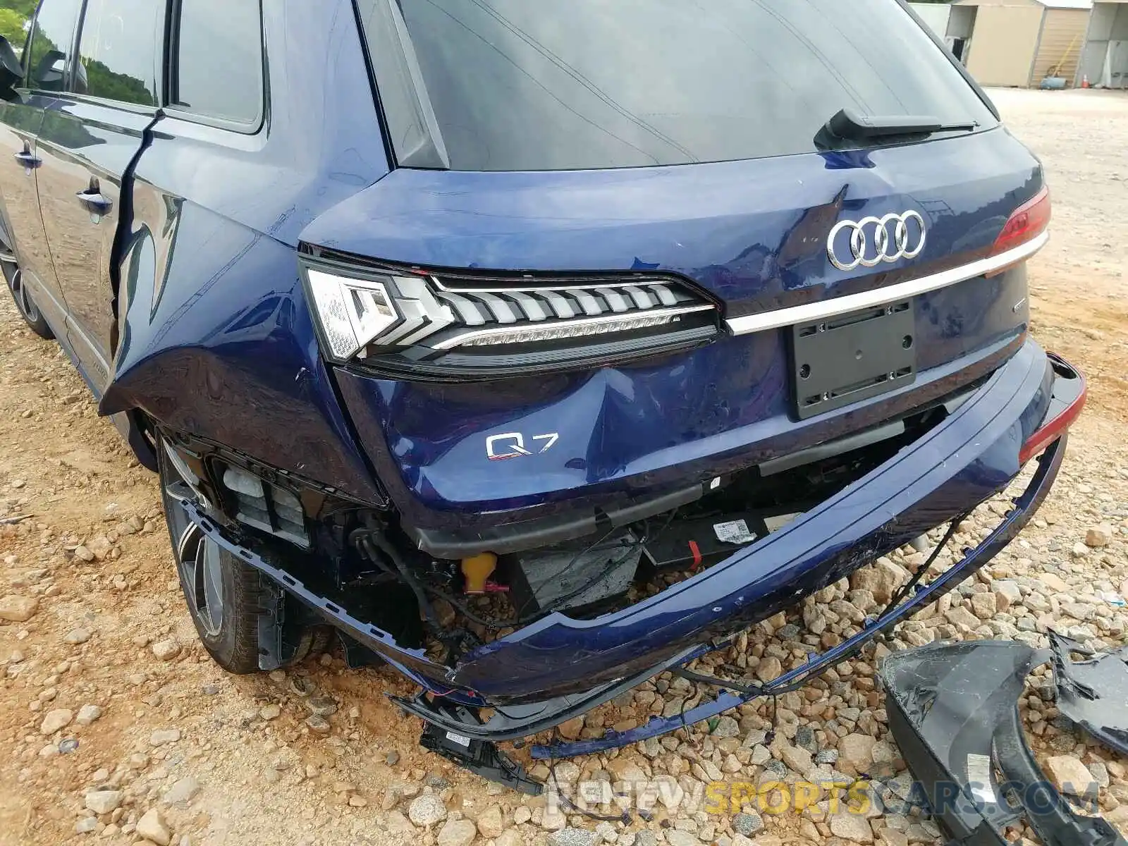 9 Фотография поврежденного автомобиля WA1LXAF79LD007572 AUDI Q7 2020