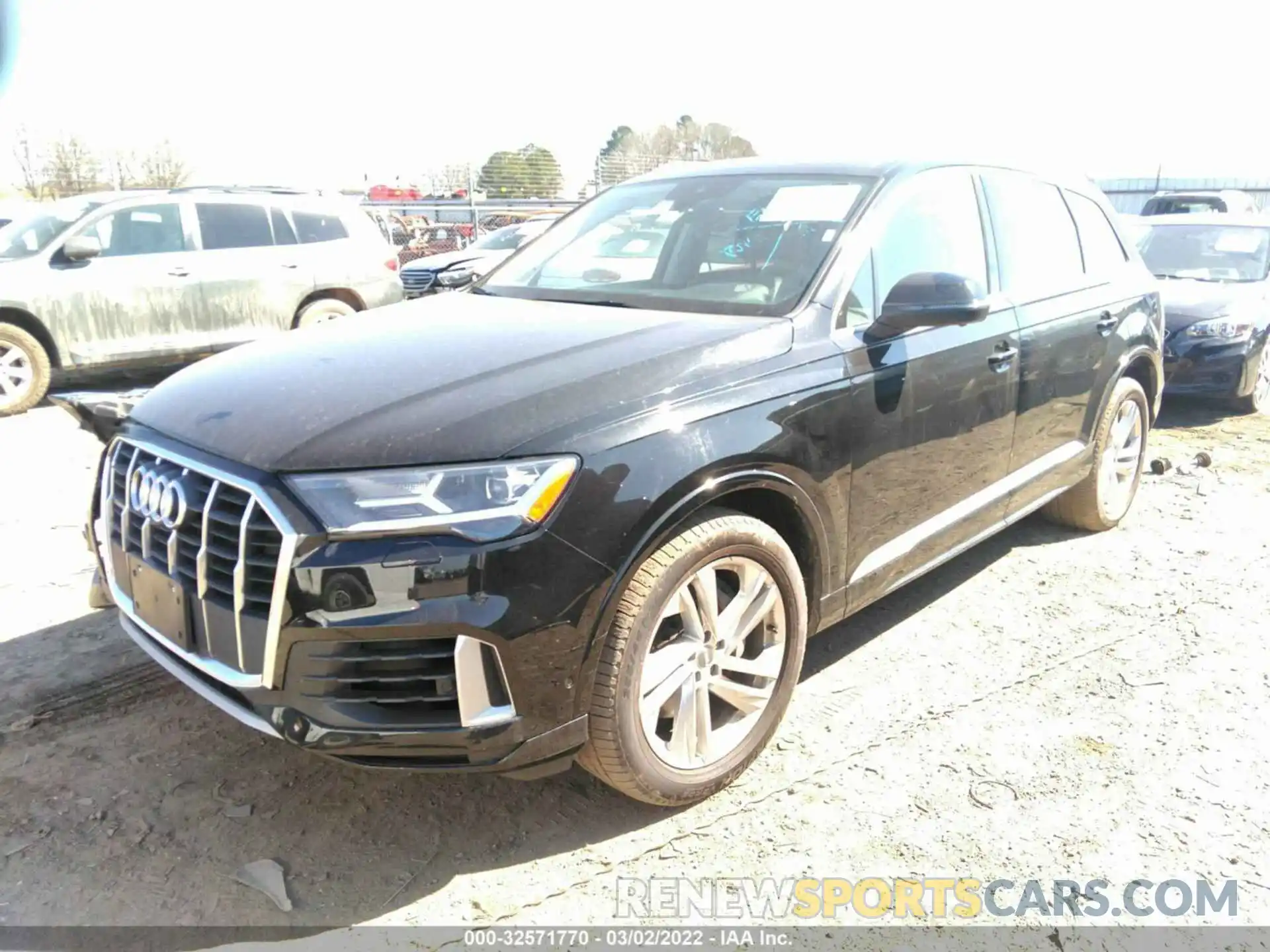 2 Photograph of a damaged car WA1LXAF7XLD002008 AUDI Q7 2020