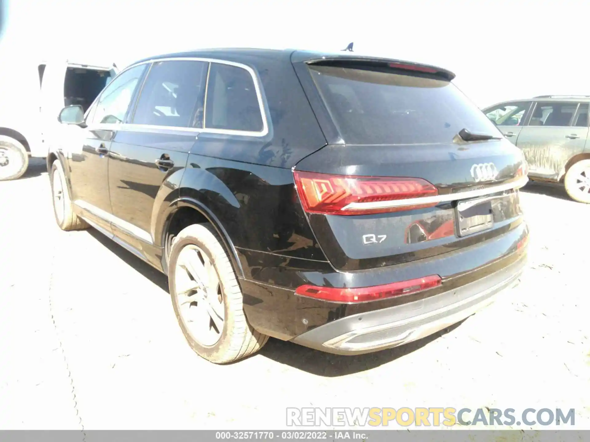 3 Фотография поврежденного автомобиля WA1LXAF7XLD002008 AUDI Q7 2020