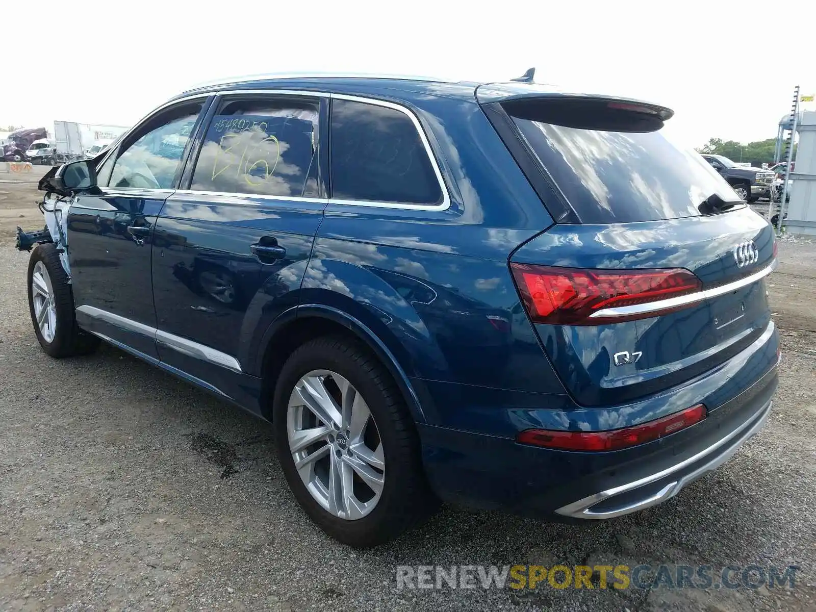 3 Фотография поврежденного автомобиля WA1LXAF7XLD002333 AUDI Q7 2020