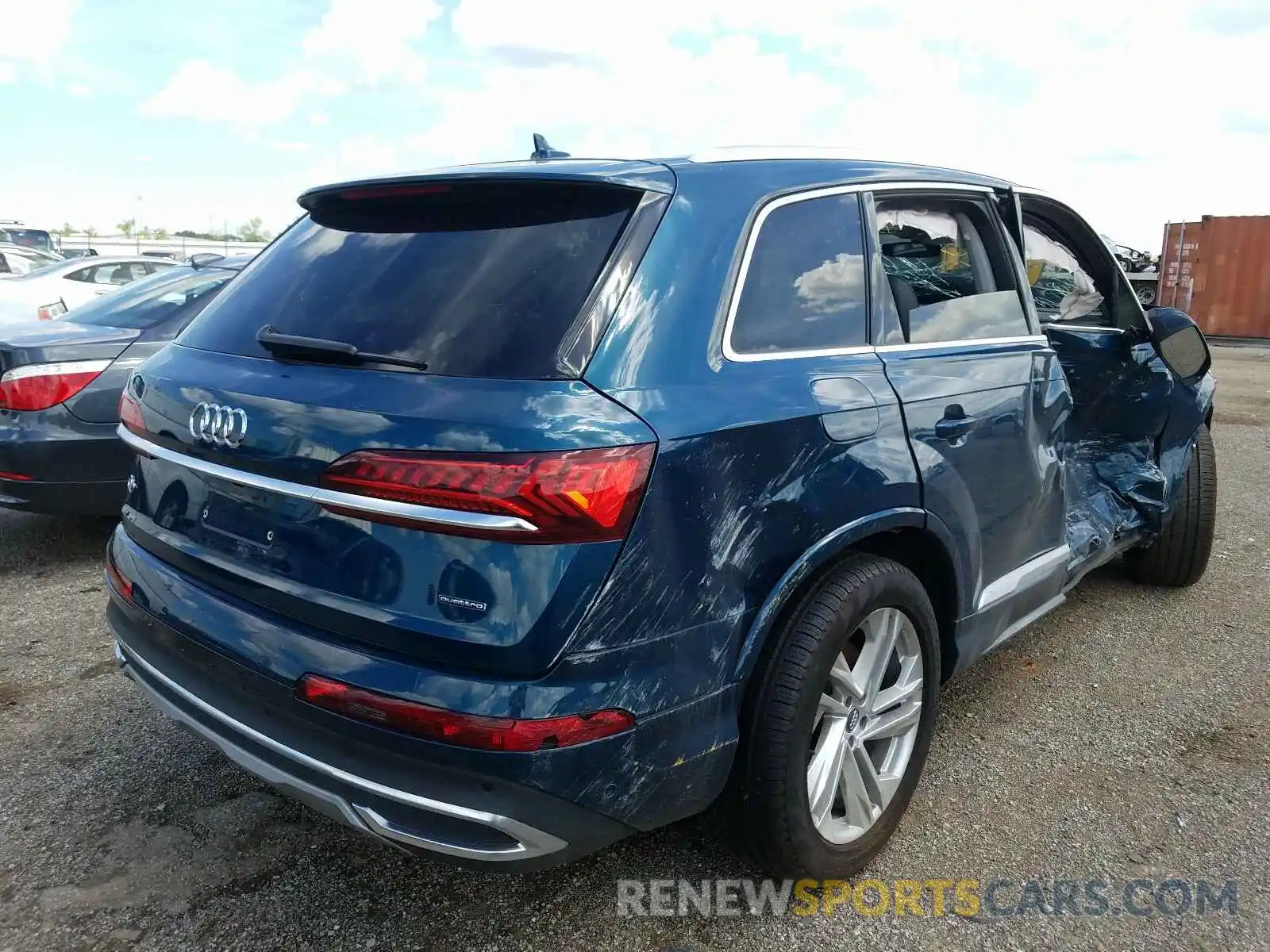 4 Фотография поврежденного автомобиля WA1LXAF7XLD002333 AUDI Q7 2020