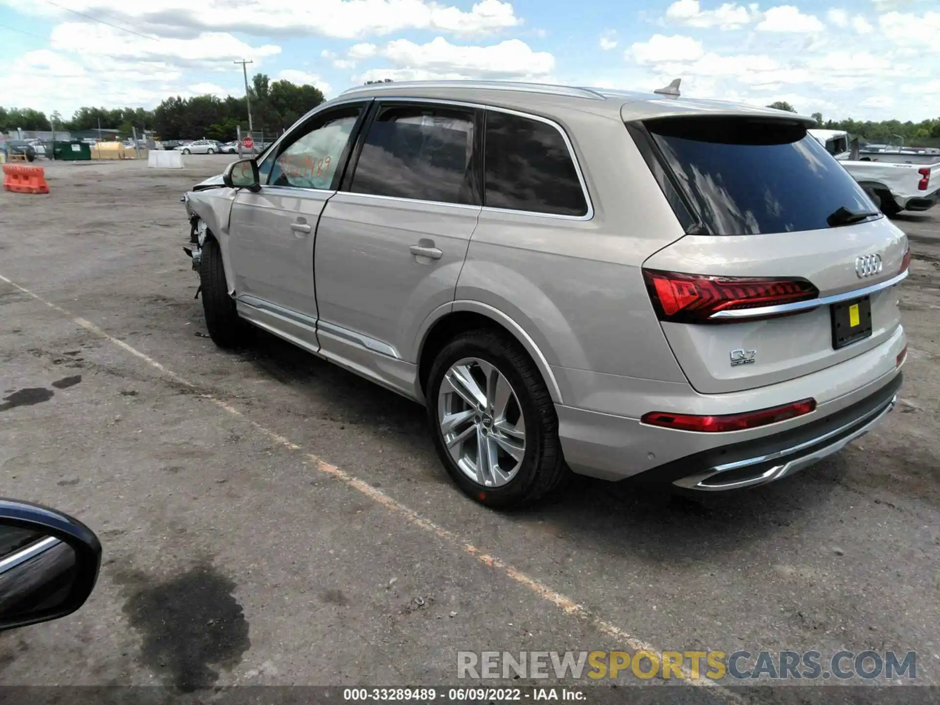 3 Фотография поврежденного автомобиля WA1LXAF7XLD006785 AUDI Q7 2020