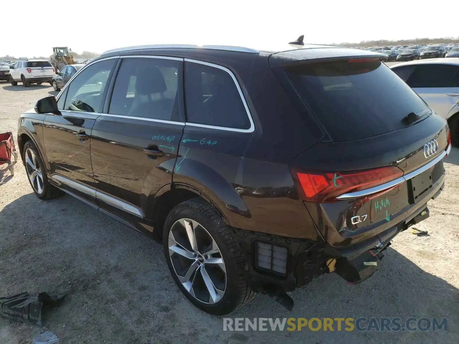 3 Photograph of a damaged car WA1LXBF72LD011033 AUDI Q7 2020