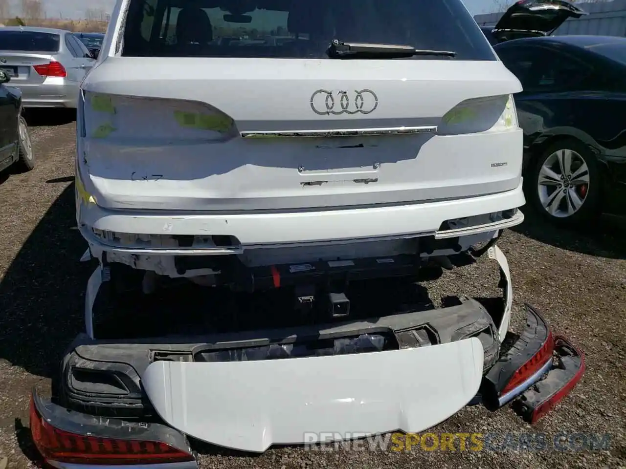 9 Фотография поврежденного автомобиля WA1MXAF73LD010892 AUDI Q7 2020