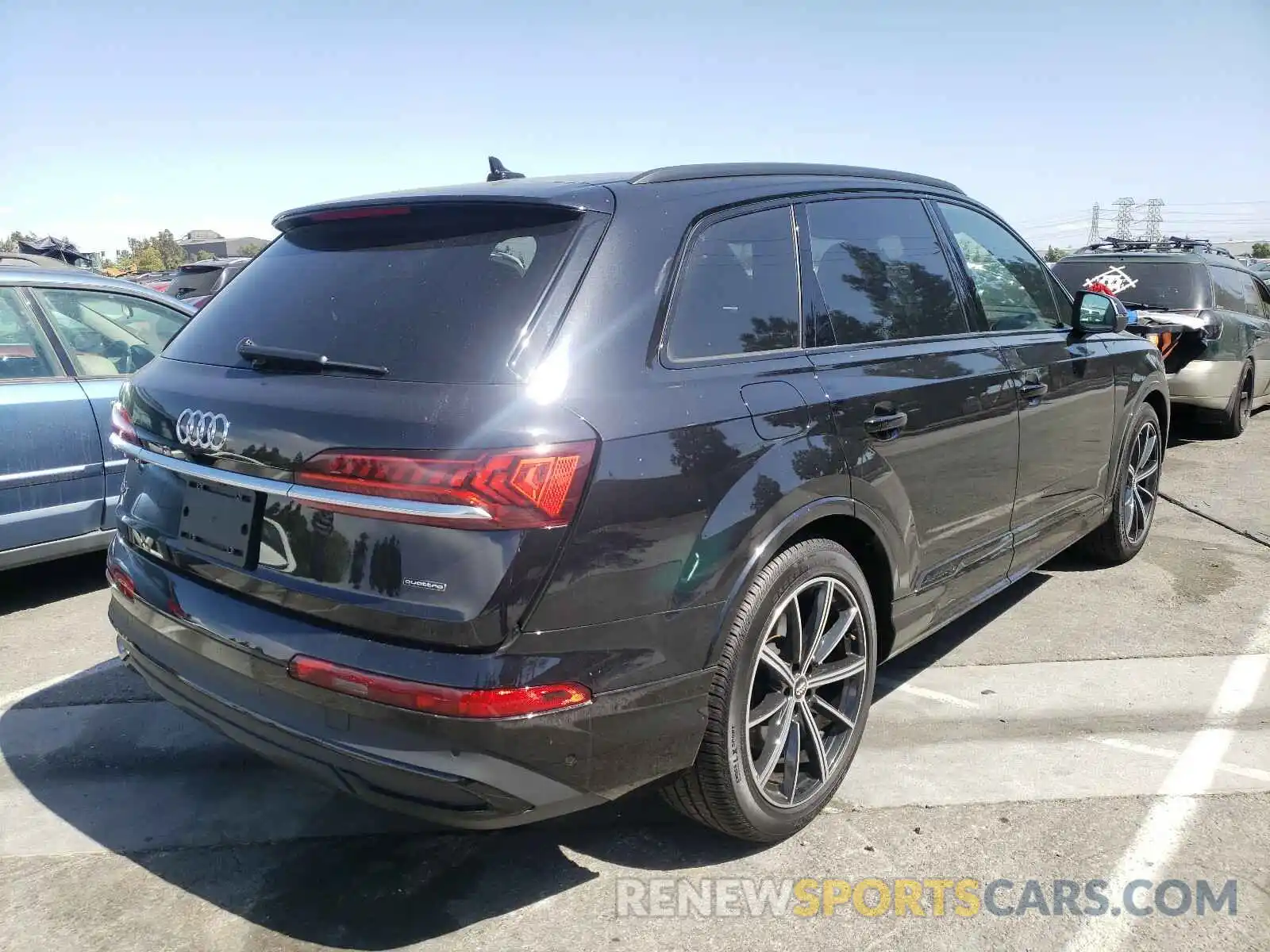 4 Фотография поврежденного автомобиля WA1VXAF70LD003984 AUDI Q7 2020