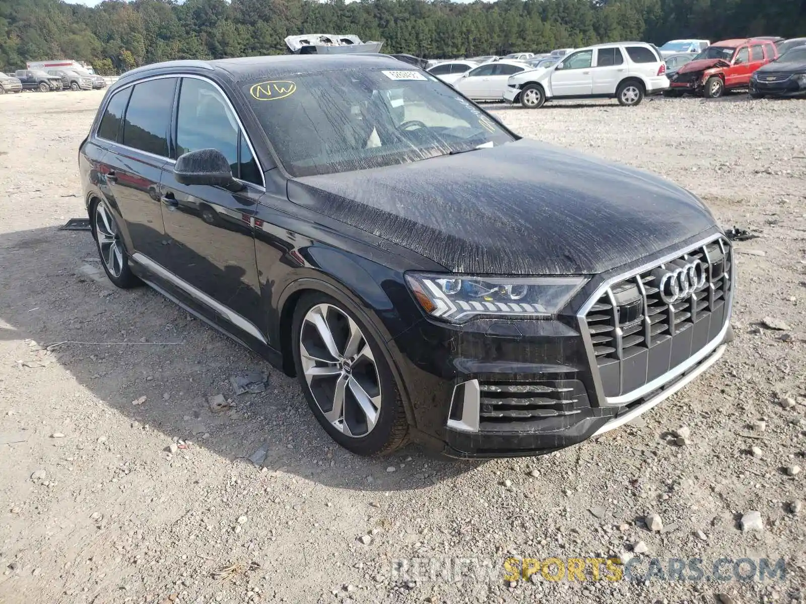 1 Photograph of a damaged car WA1VXAF70LD008926 AUDI Q7 2020