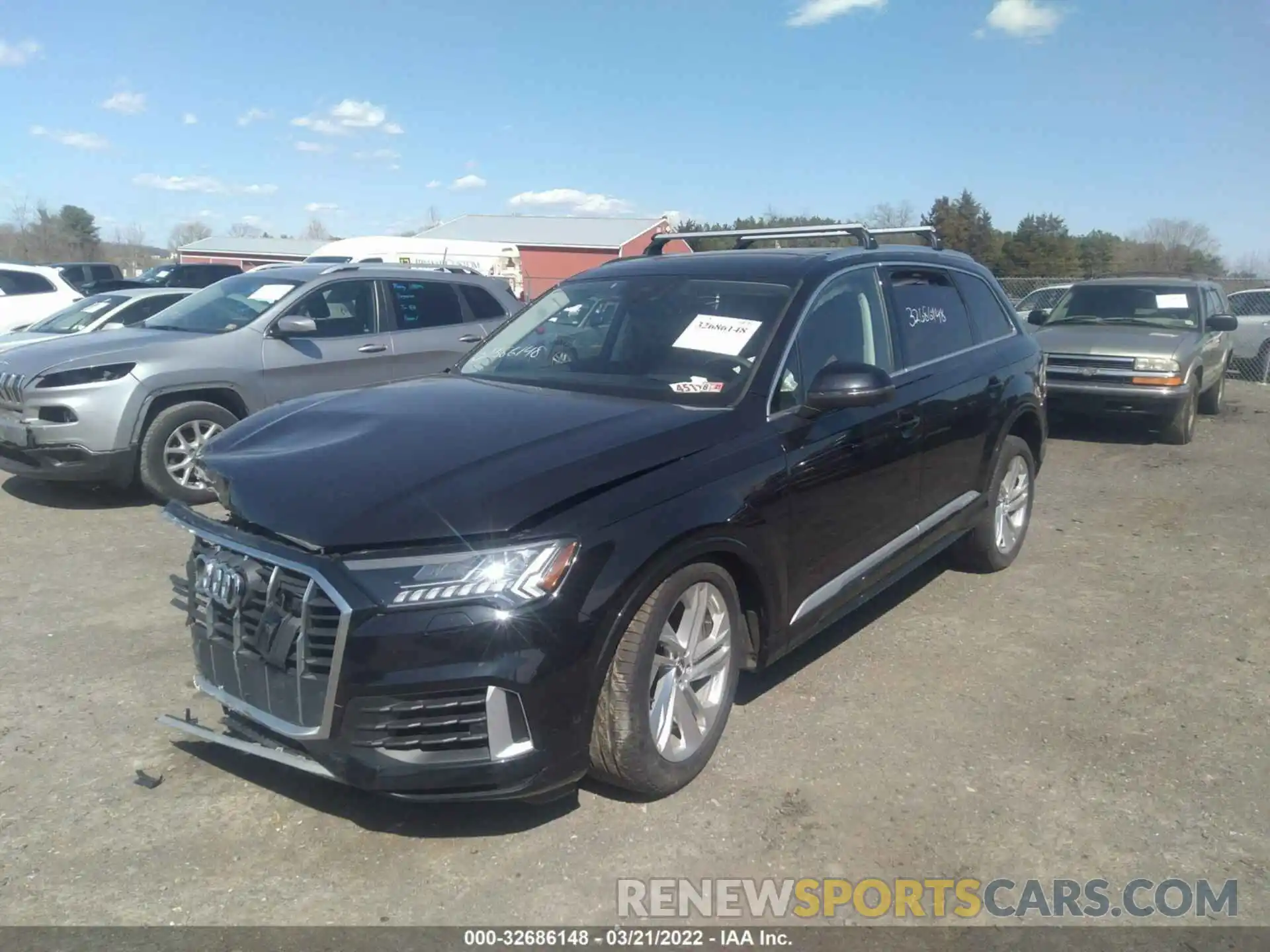 2 Photograph of a damaged car WA1VXAF70LD012247 AUDI Q7 2020