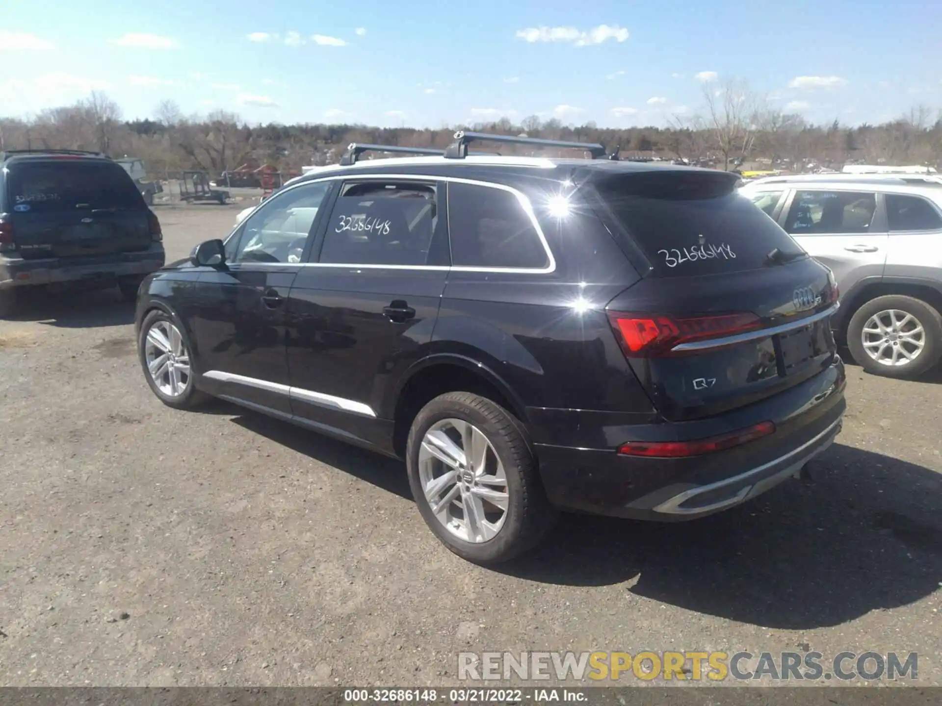 3 Фотография поврежденного автомобиля WA1VXAF70LD012247 AUDI Q7 2020