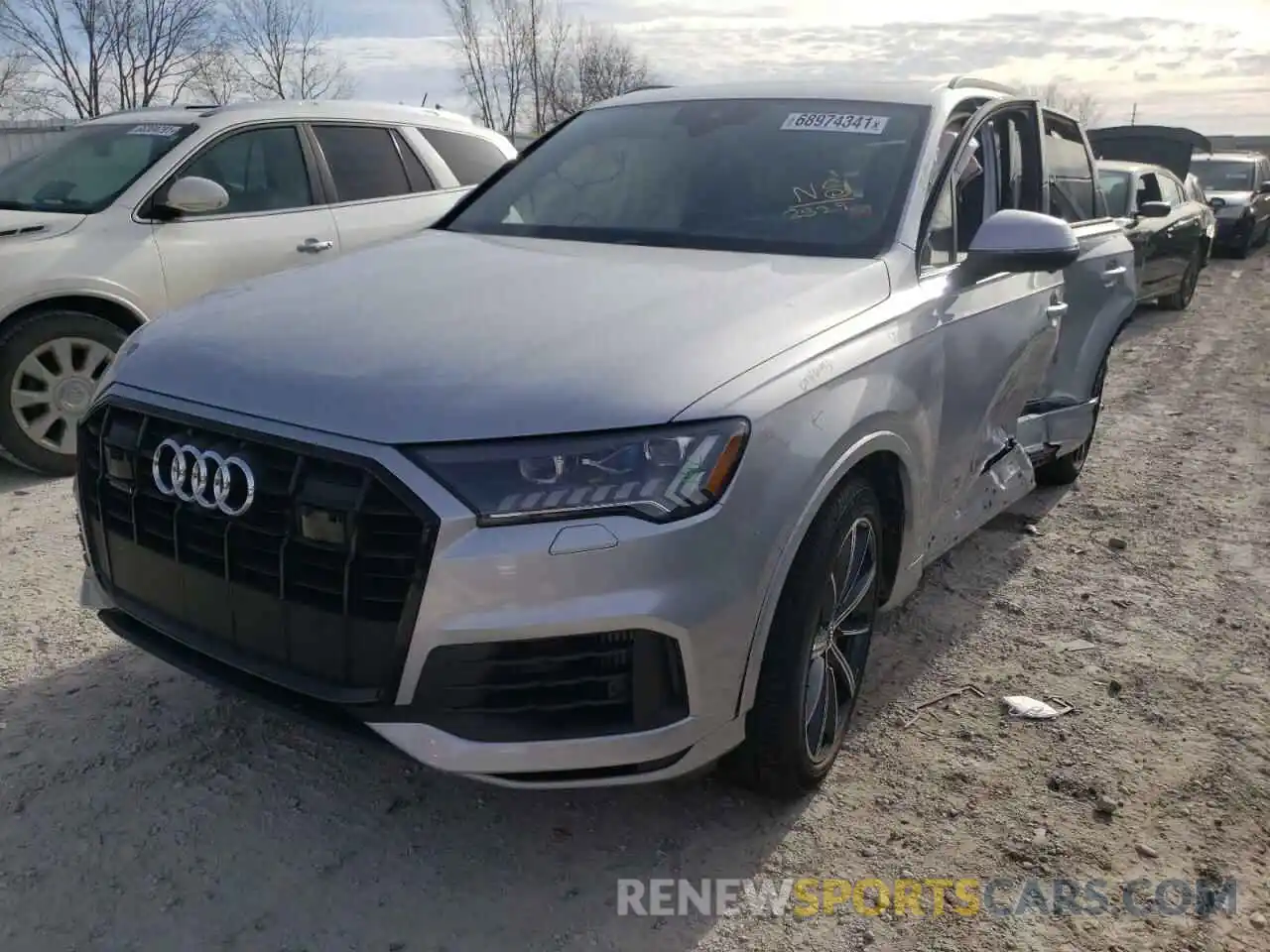 2 Photograph of a damaged car WA1VXAF70LD012829 AUDI Q7 2020