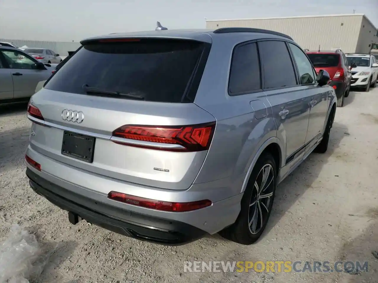 4 Фотография поврежденного автомобиля WA1VXAF70LD012829 AUDI Q7 2020