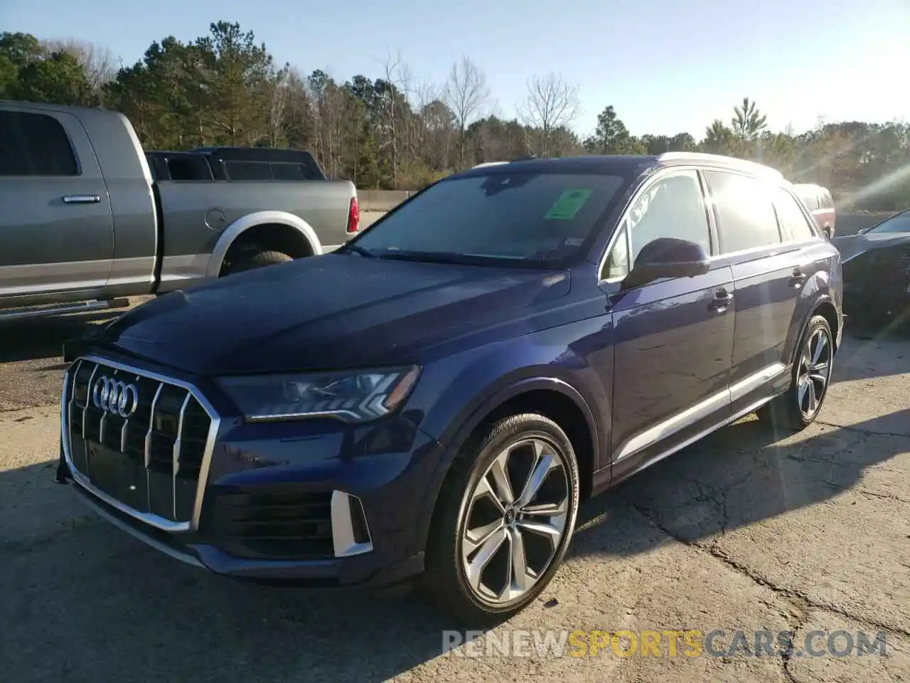 2 Фотография поврежденного автомобиля WA1VXAF72LD008023 AUDI Q7 2020