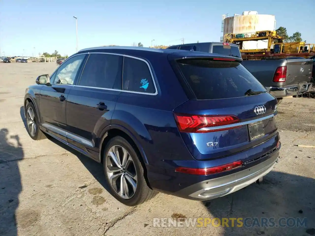 3 Фотография поврежденного автомобиля WA1VXAF72LD008023 AUDI Q7 2020