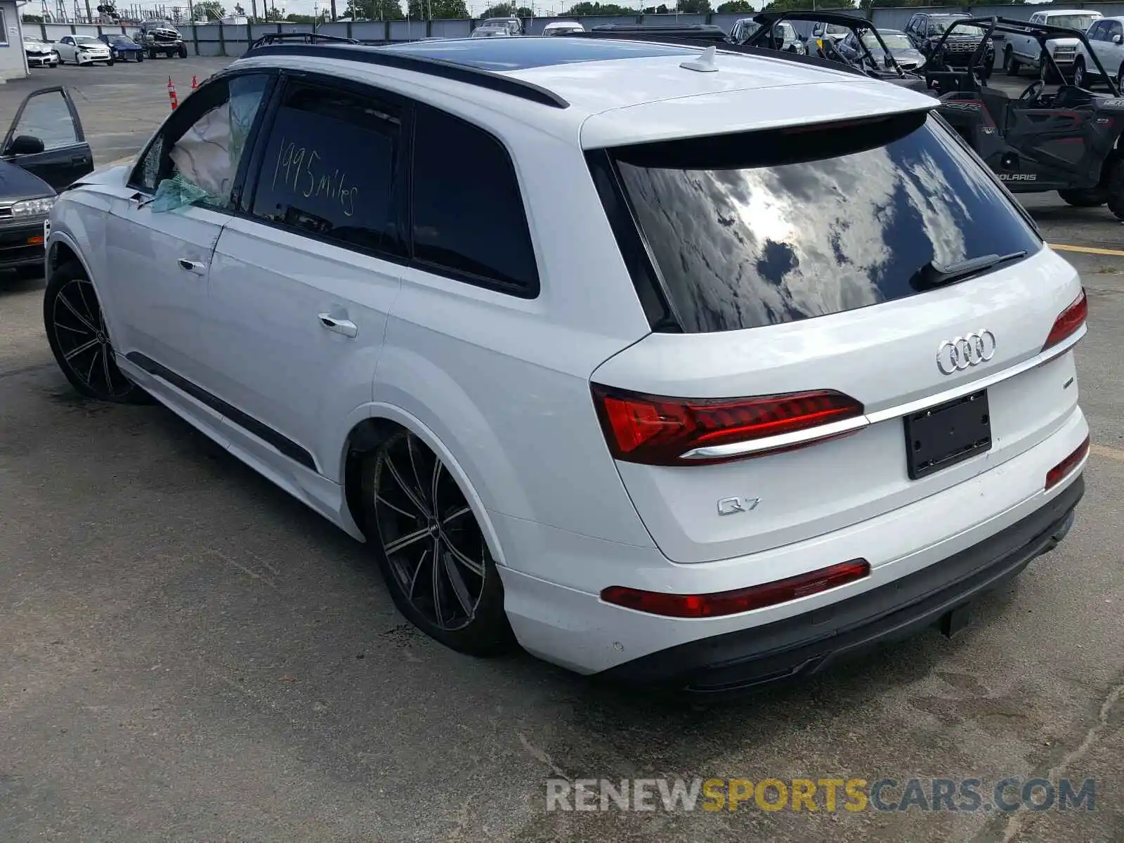 3 Фотография поврежденного автомобиля WA1VXAF73LD004420 AUDI Q7 2020