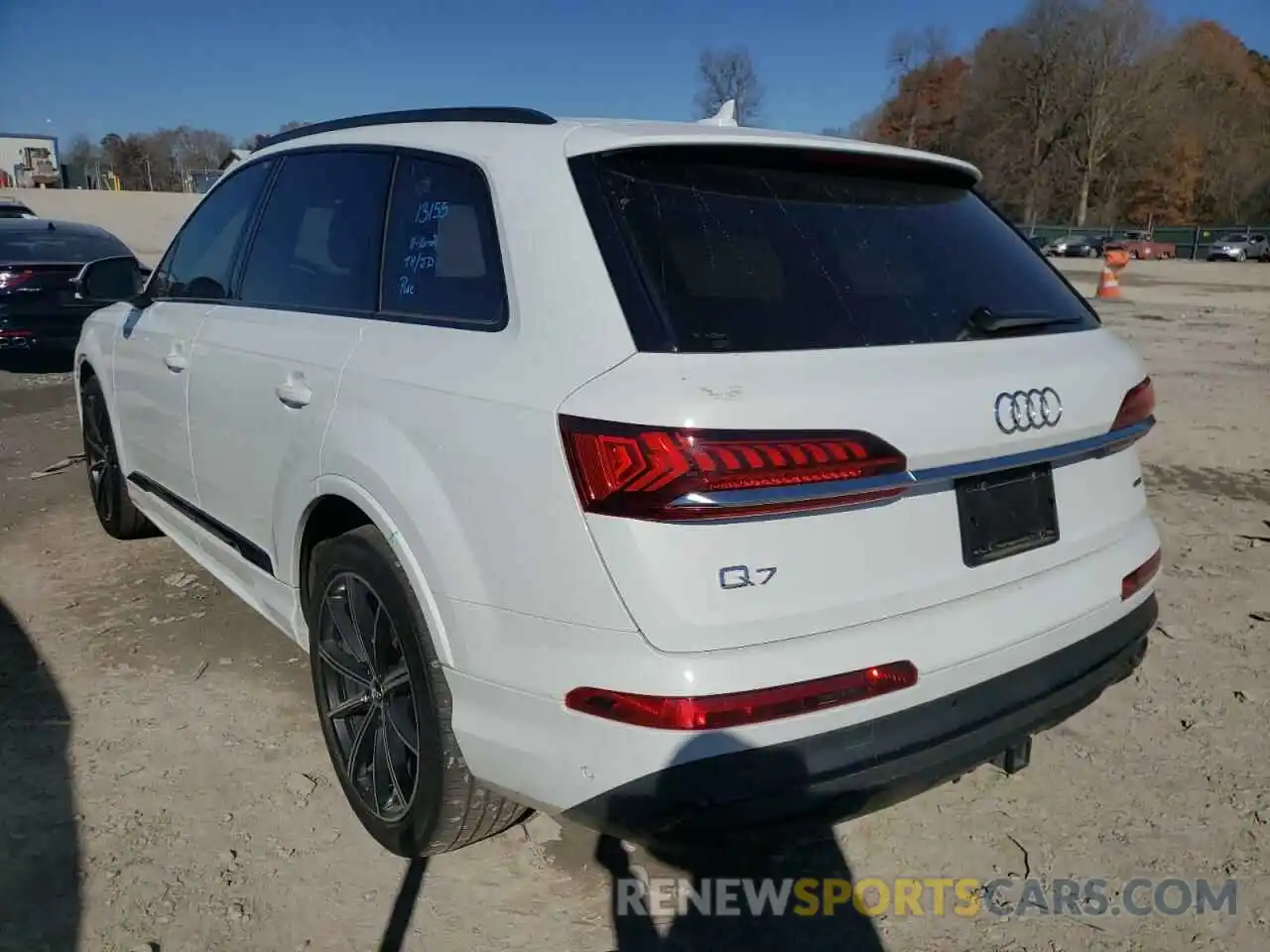 3 Фотография поврежденного автомобиля WA1VXAF77LD012942 AUDI Q7 2020