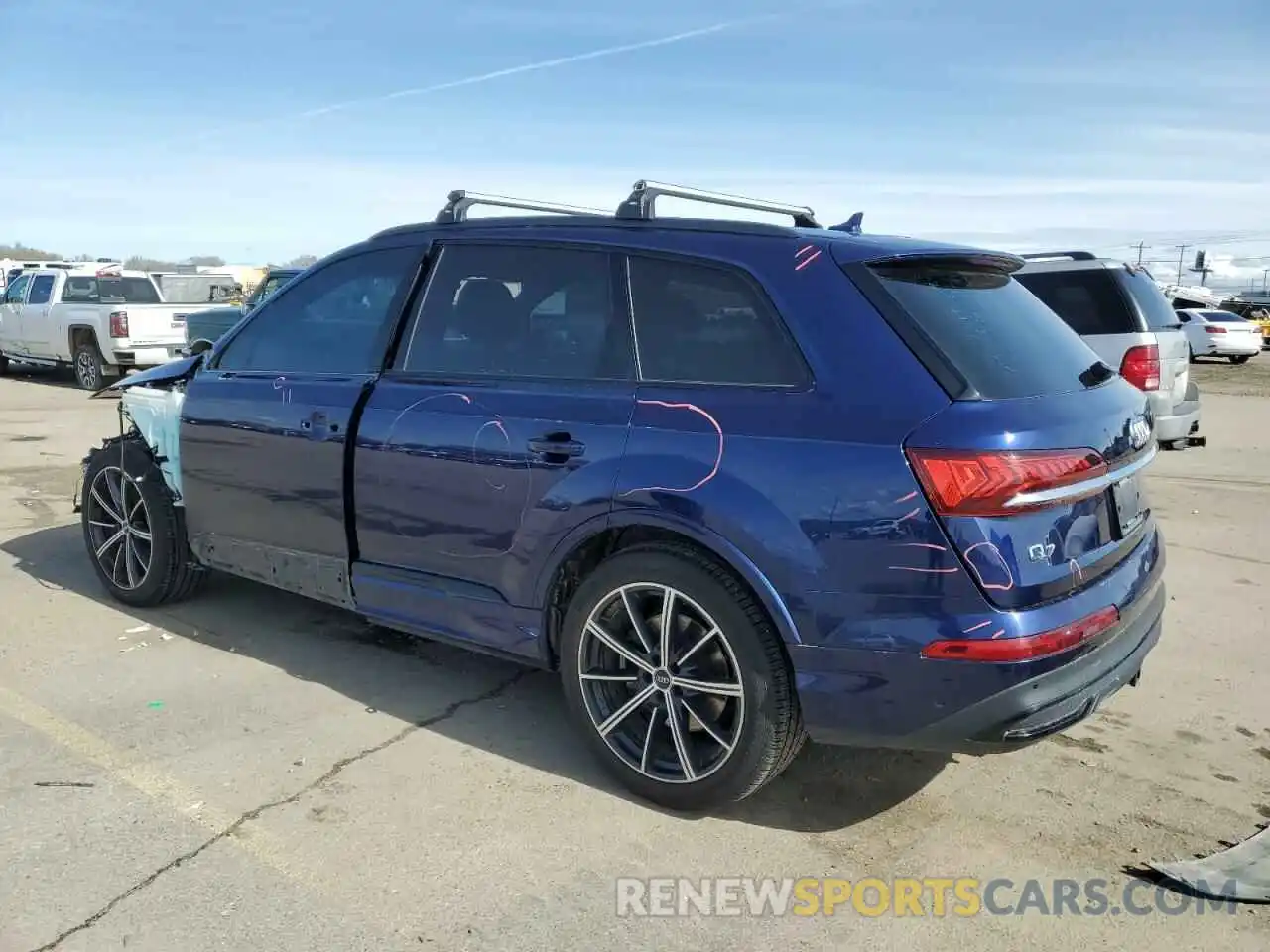 2 Photograph of a damaged car WA1VXAF7XLD002986 AUDI Q7 2020