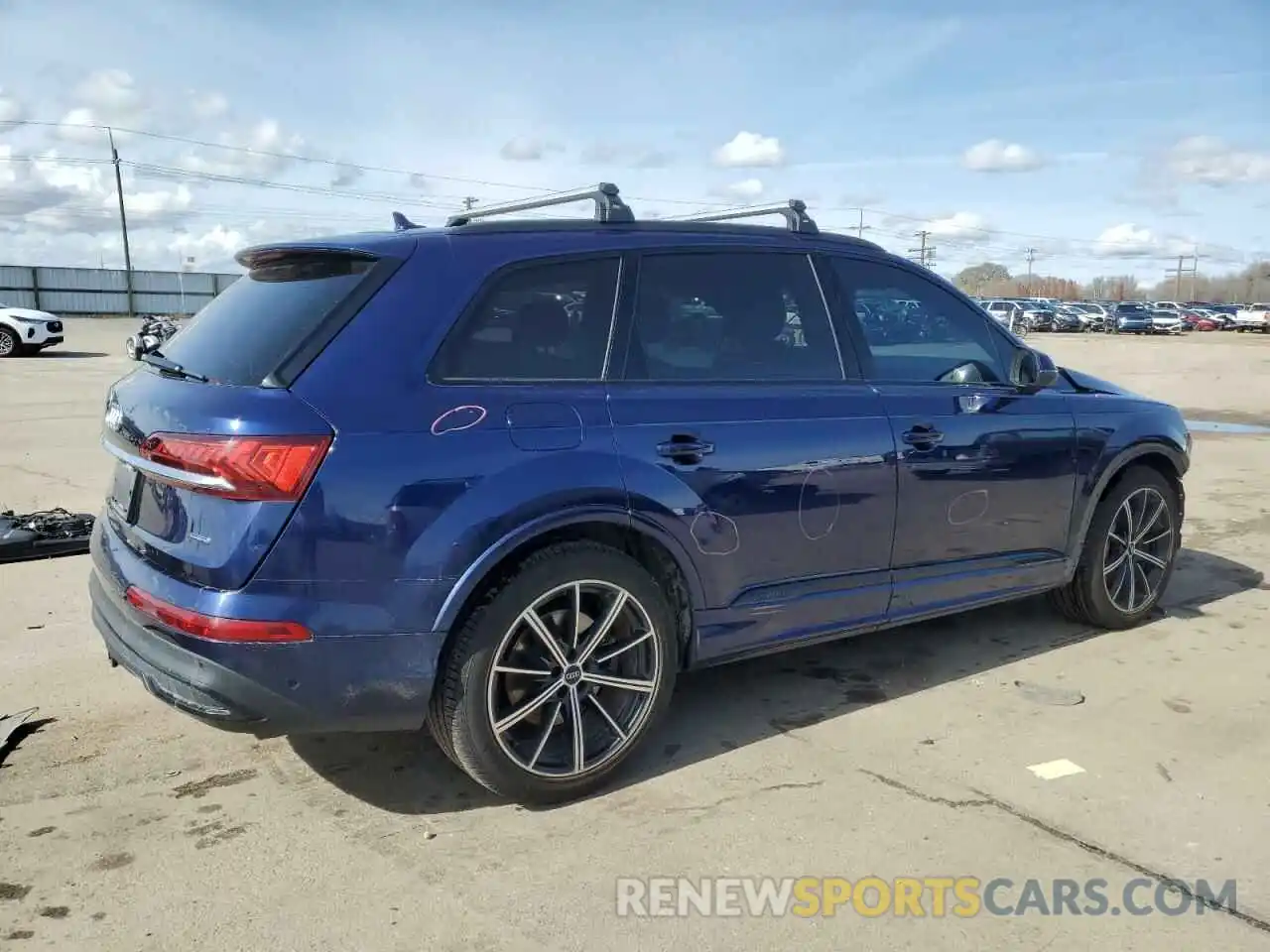 3 Фотография поврежденного автомобиля WA1VXAF7XLD002986 AUDI Q7 2020