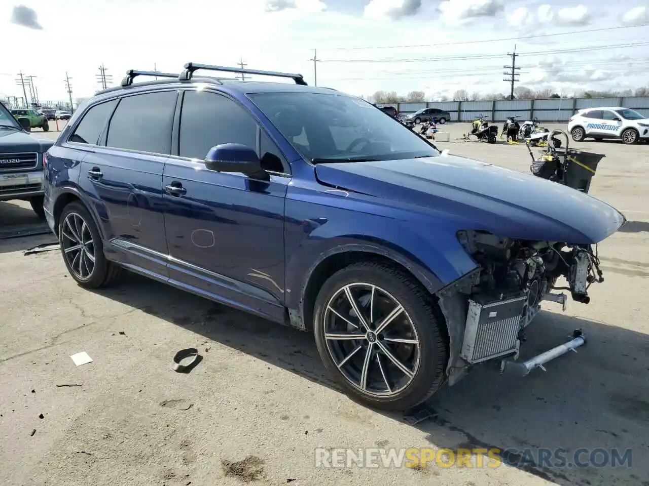 4 Фотография поврежденного автомобиля WA1VXAF7XLD002986 AUDI Q7 2020