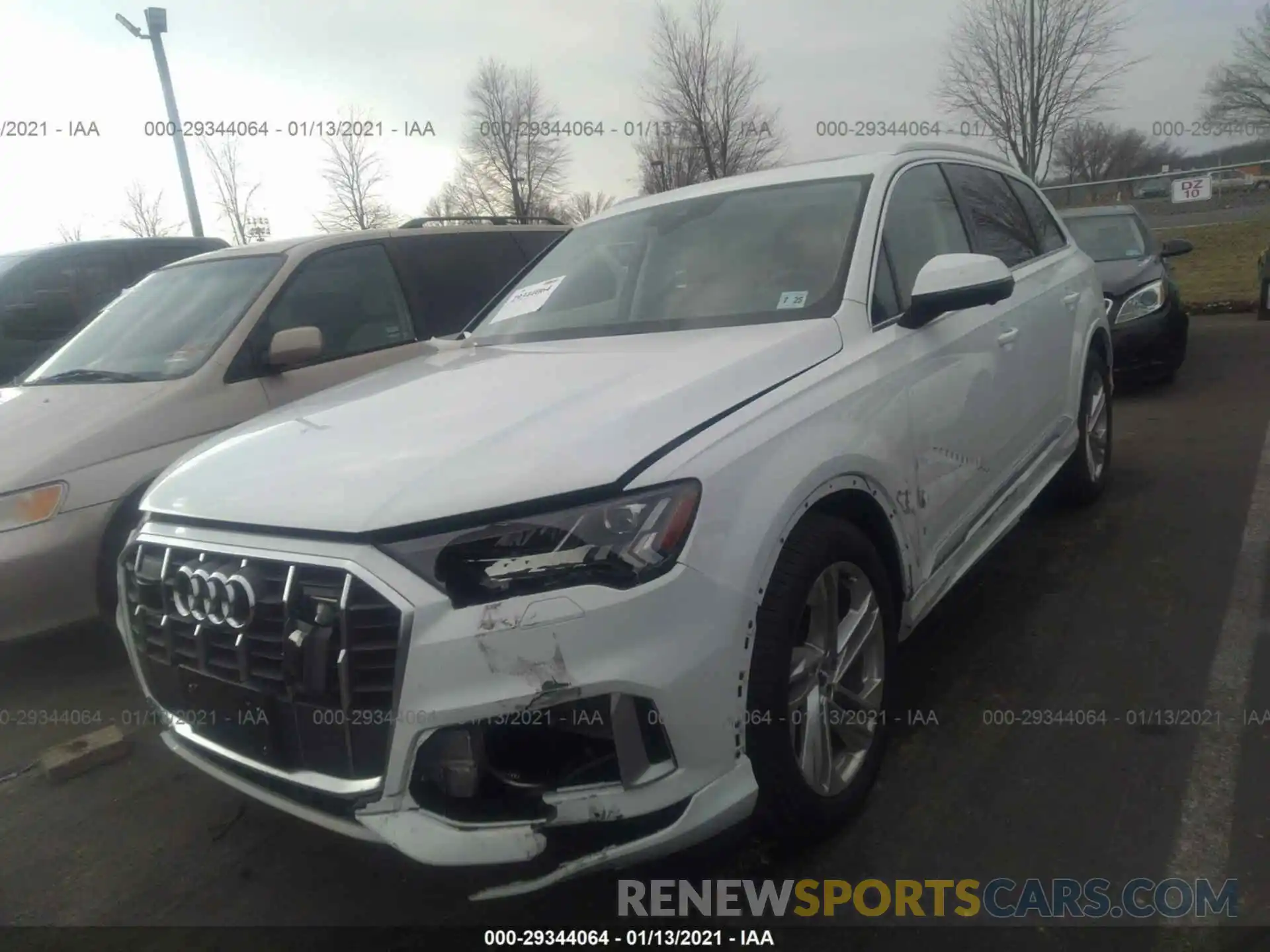 2 Photograph of a damaged car WA1VXAF7XLD004088 AUDI Q7 2020