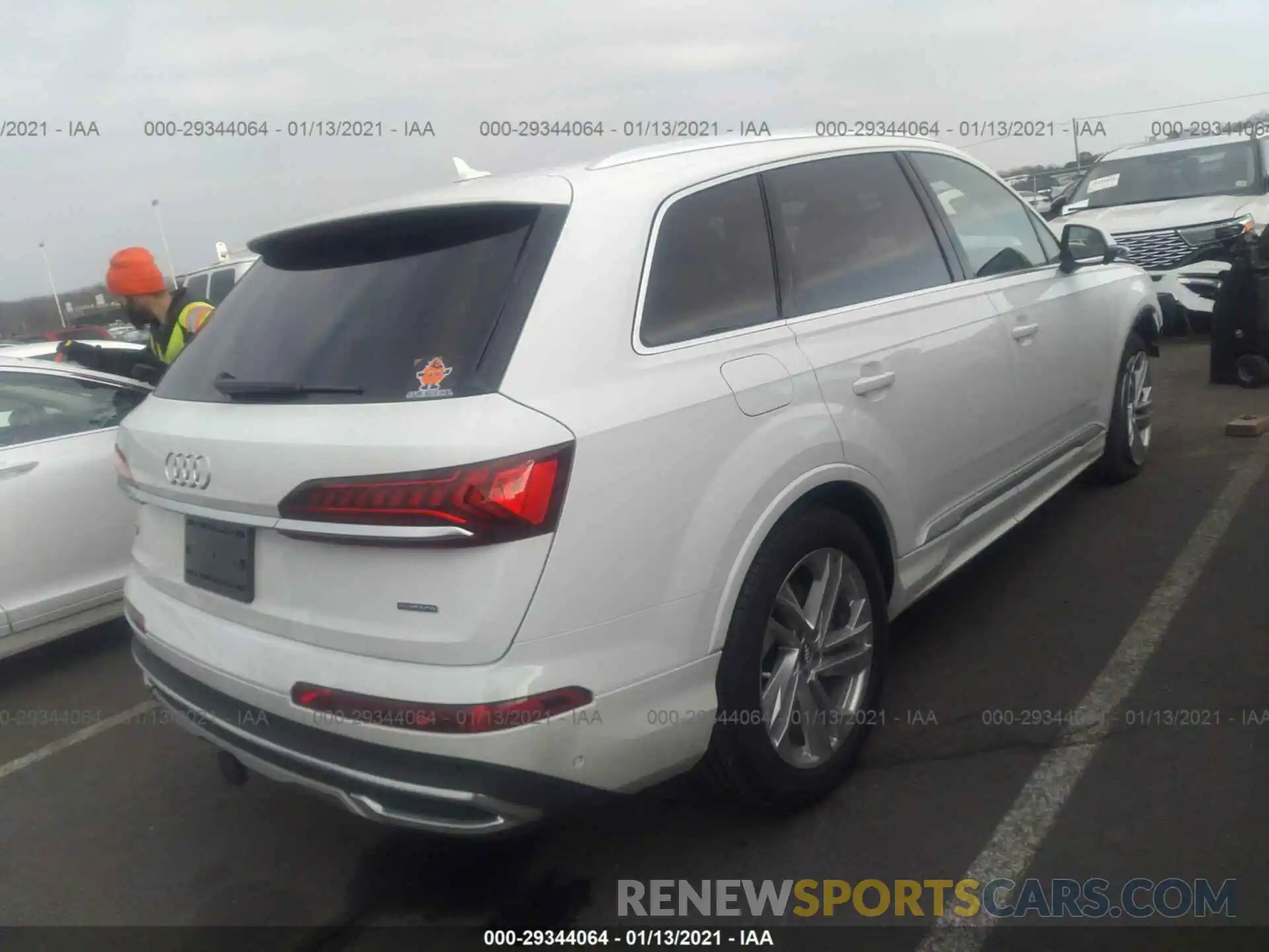 4 Photograph of a damaged car WA1VXAF7XLD004088 AUDI Q7 2020