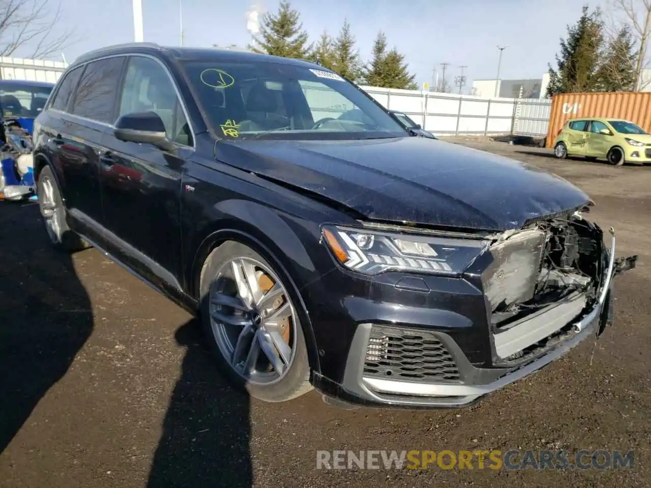 1 Photograph of a damaged car WA1WXAF73LD000470 AUDI Q7 2020