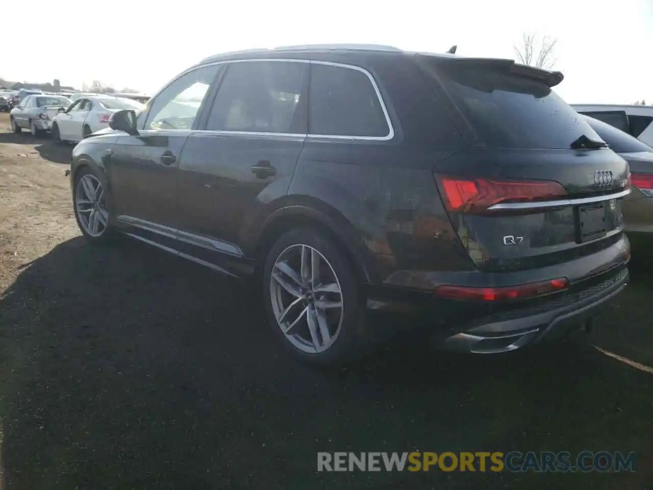 3 Фотография поврежденного автомобиля WA1WXAF73LD000470 AUDI Q7 2020