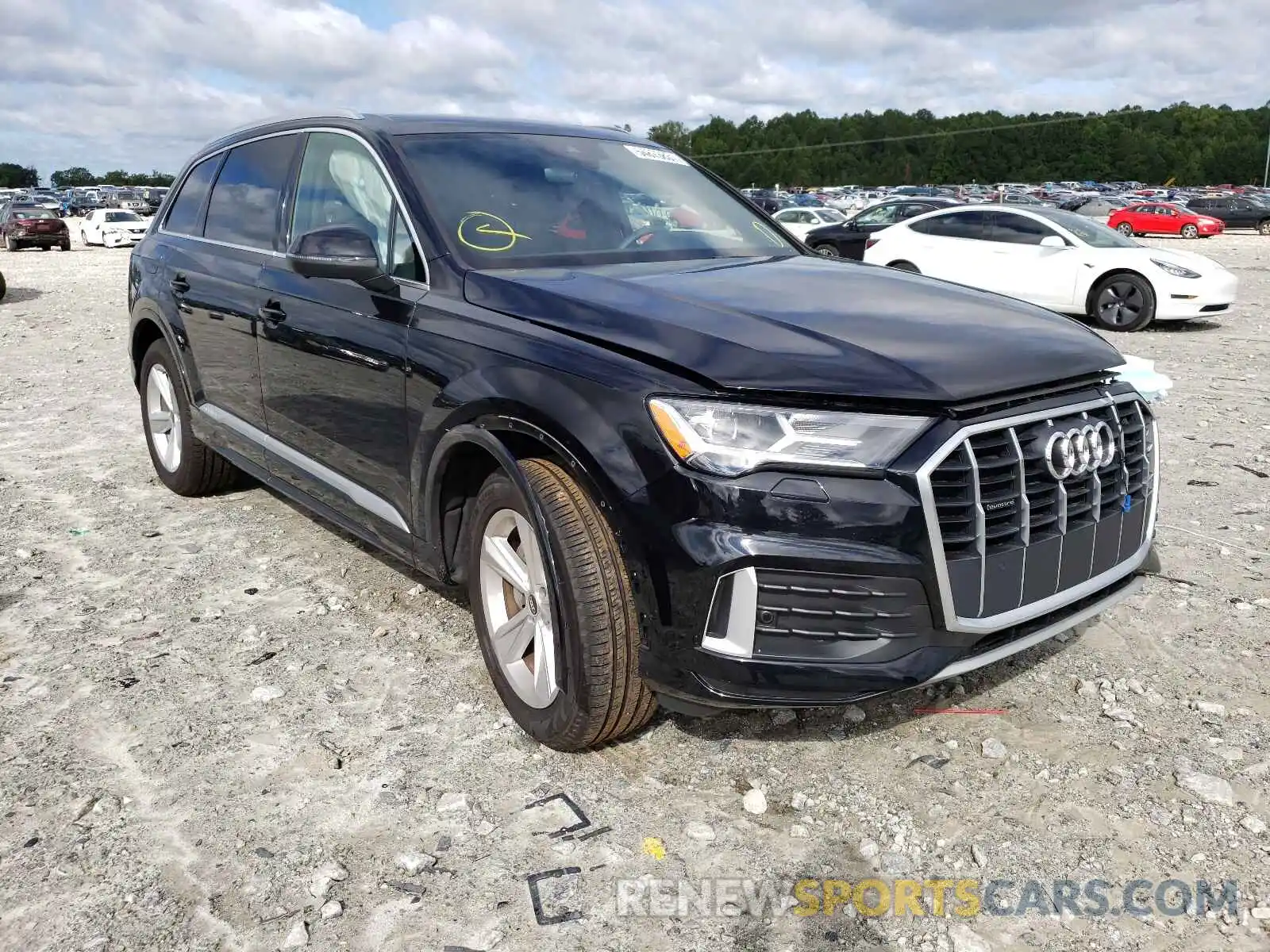 1 Photograph of a damaged car WA1AJAF70MD017353 AUDI Q7 2021