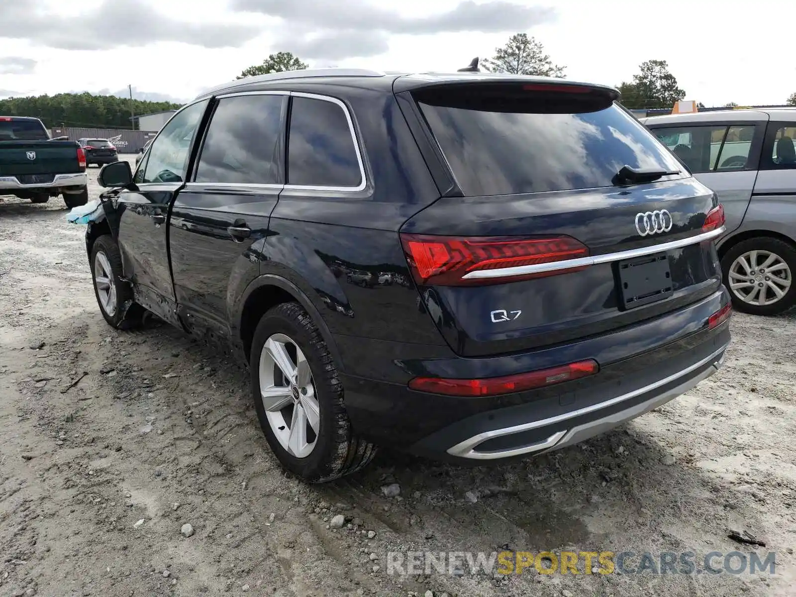 3 Фотография поврежденного автомобиля WA1AJAF70MD017353 AUDI Q7 2021