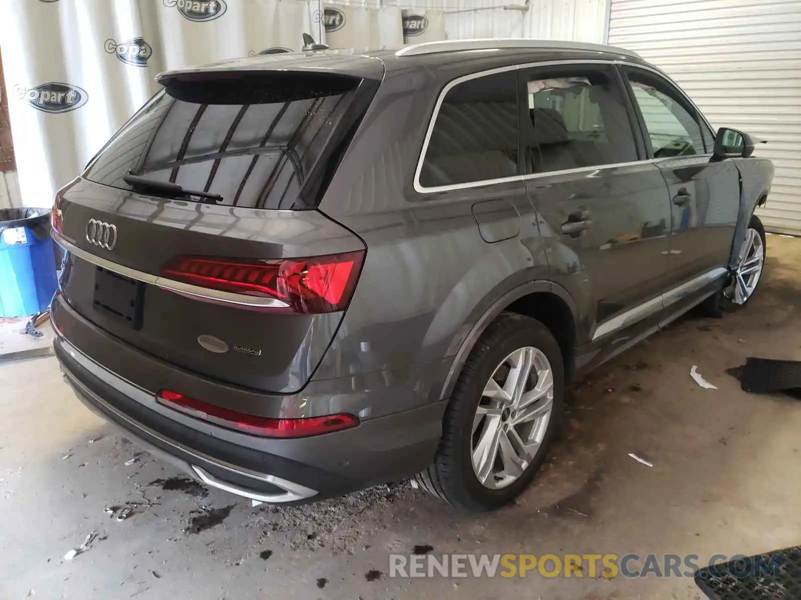 4 Фотография поврежденного автомобиля WA1AJAF70MD018003 AUDI Q7 2021